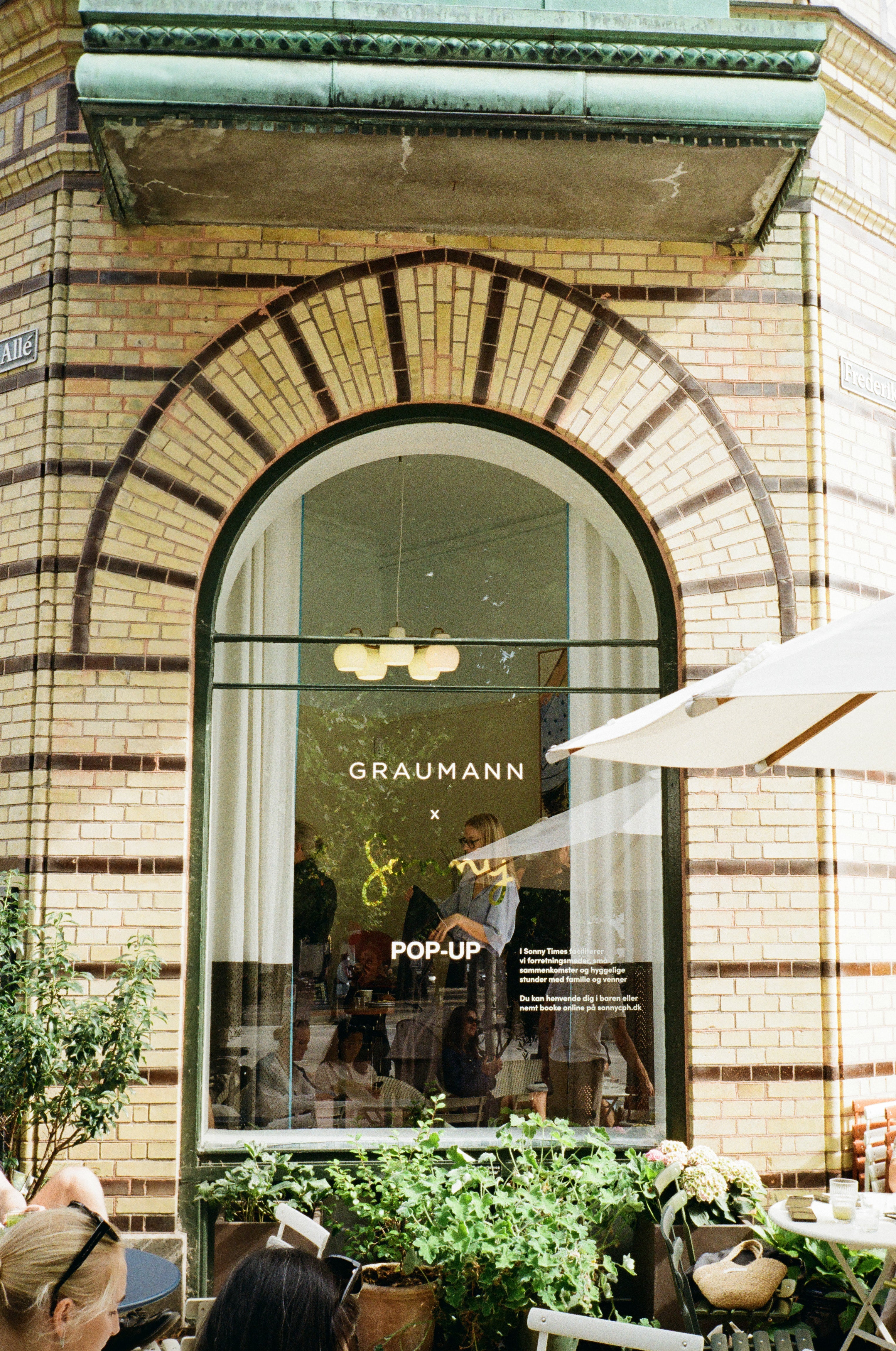 Pop-up shop on Frederiksberg Allé