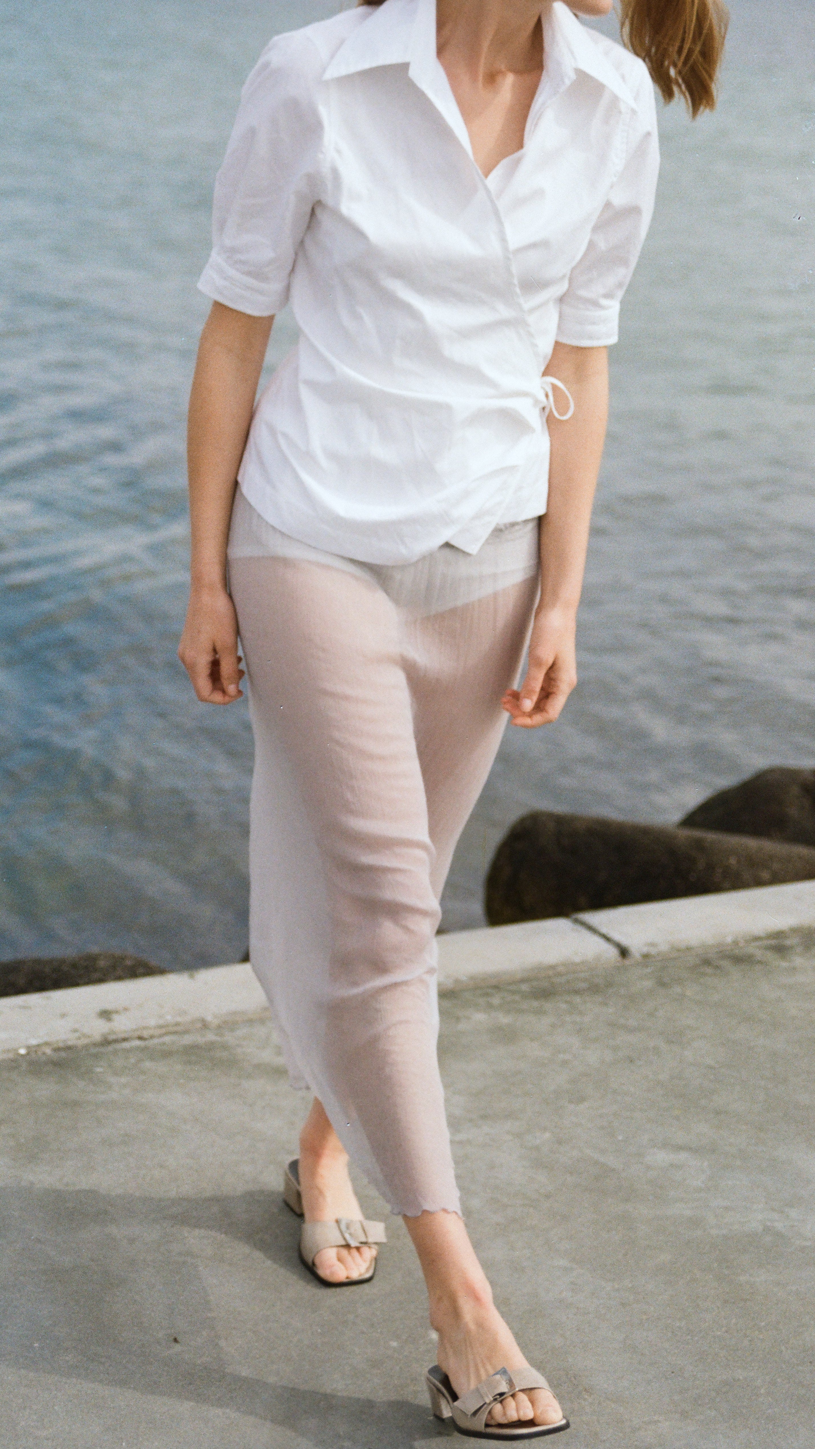 Cassie skirt in Crinkle silk