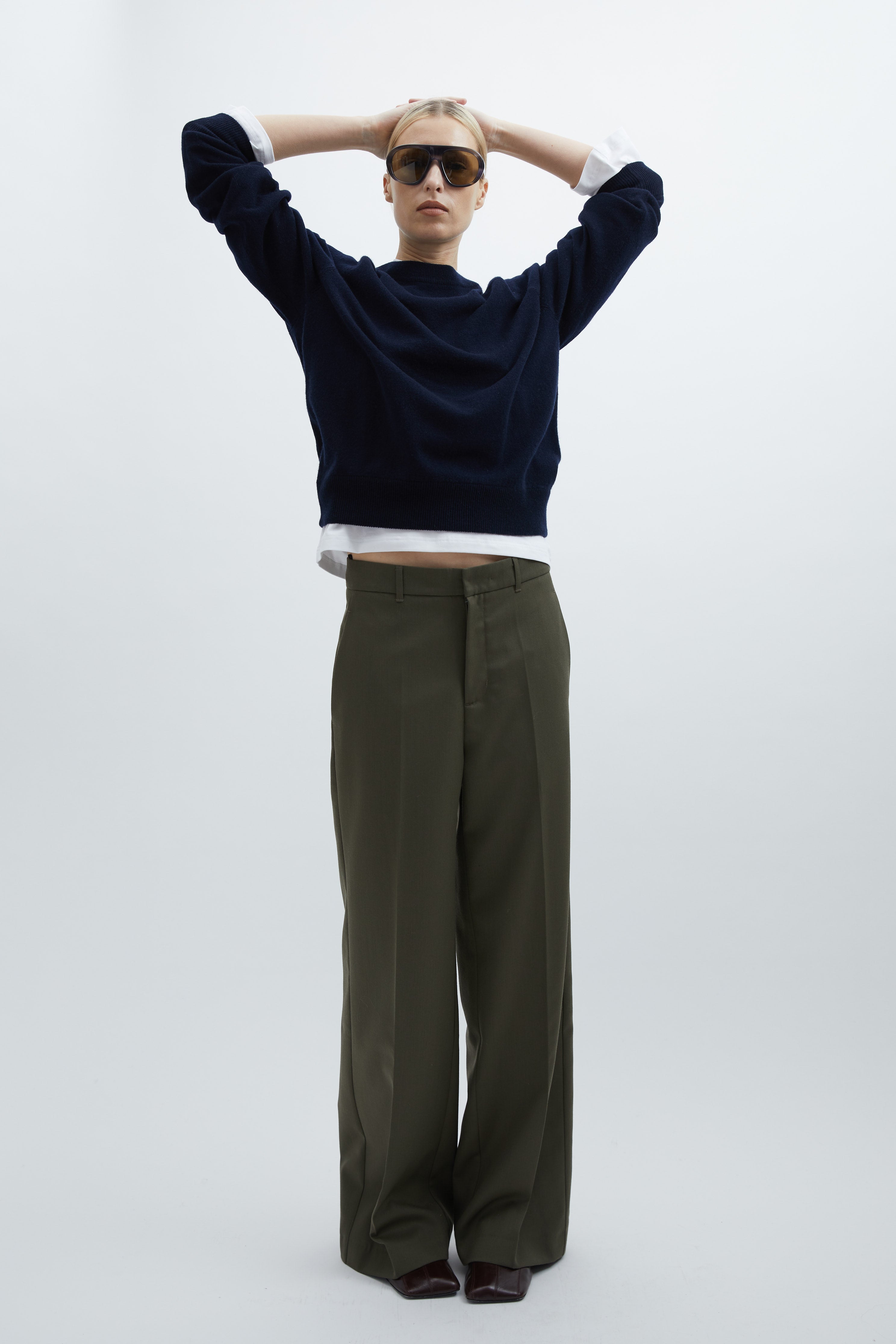 Lærke t-shirt in White cotton