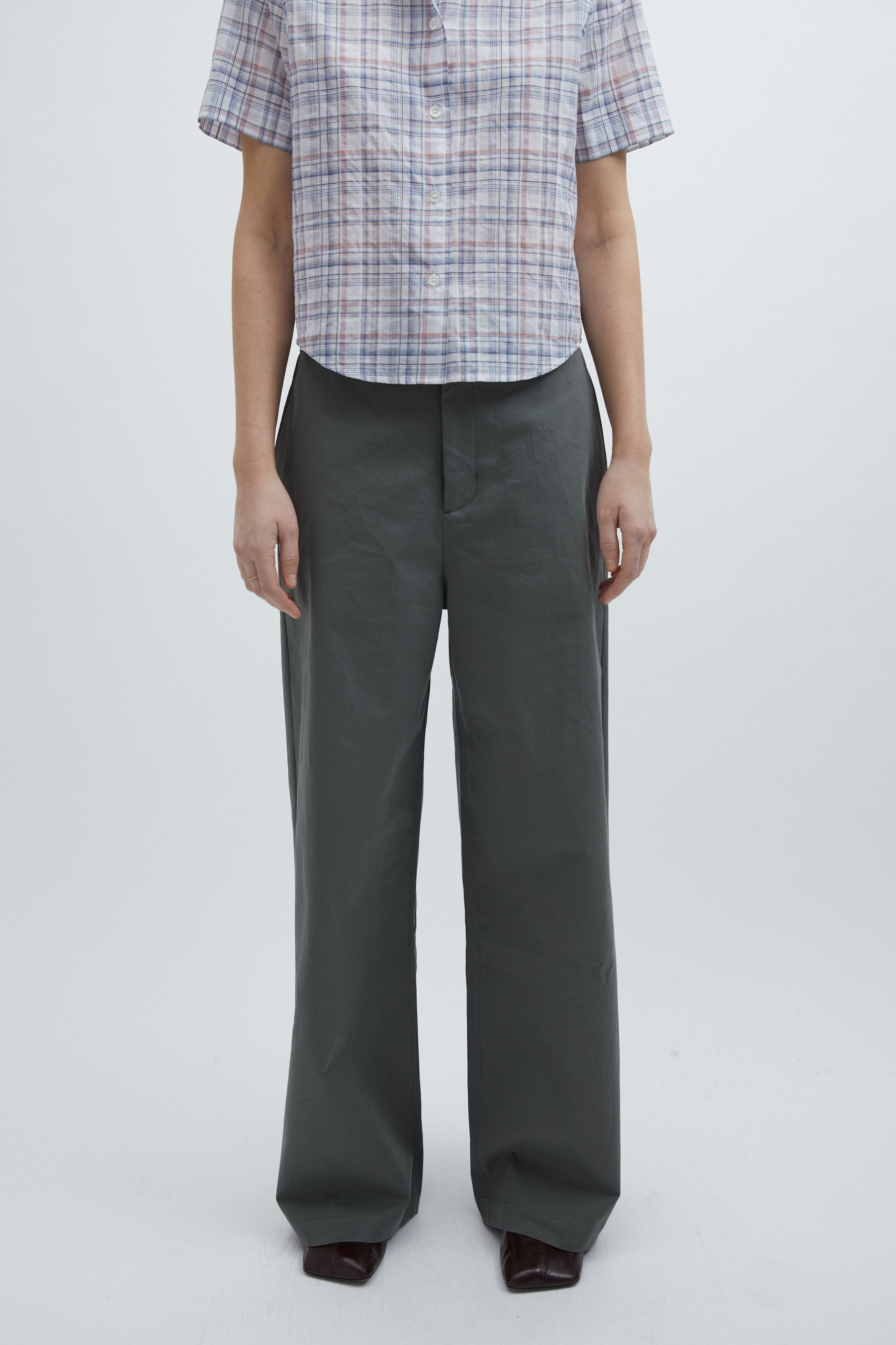 Liv pants in Khaki twill