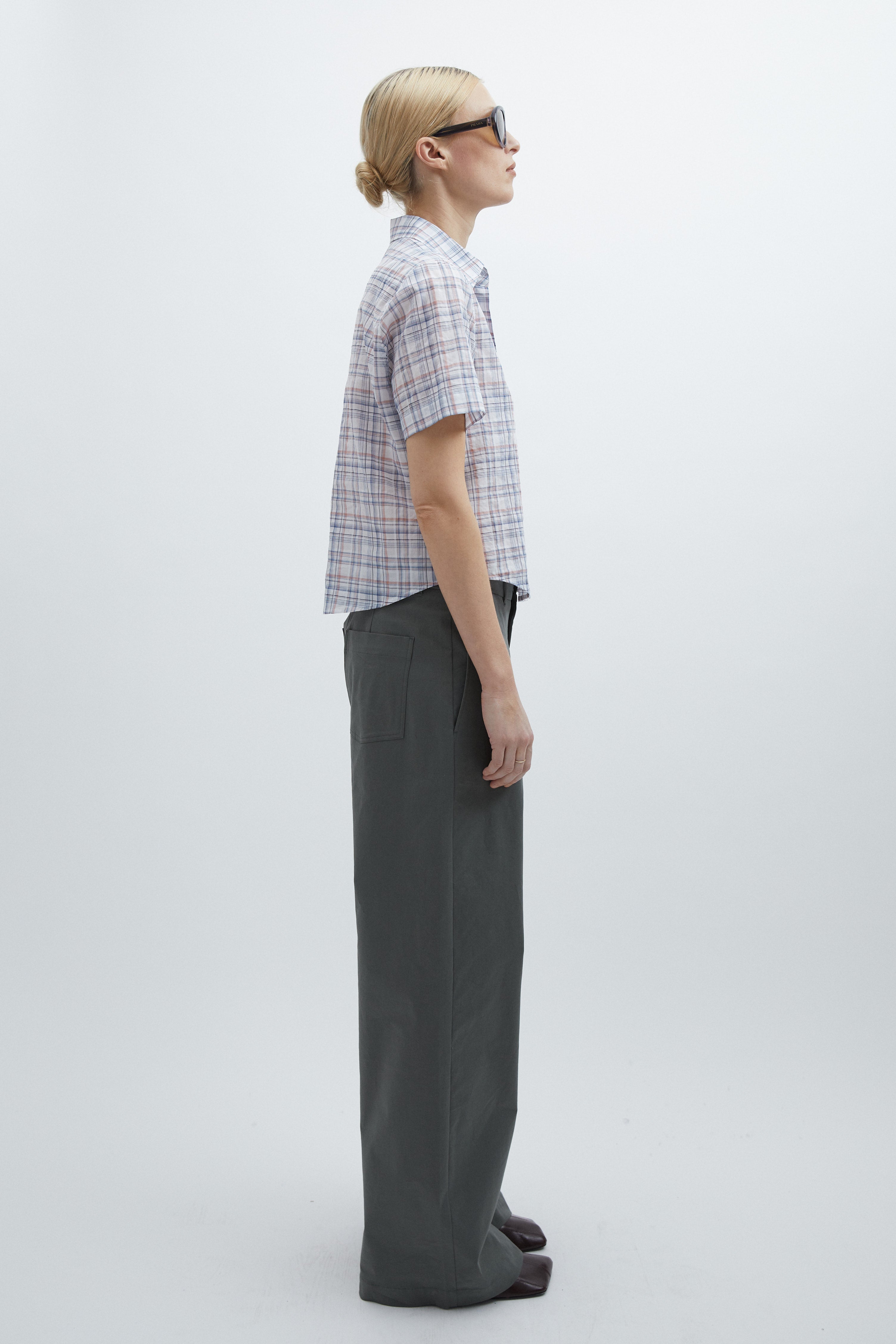 Bella shirt in Vintage check