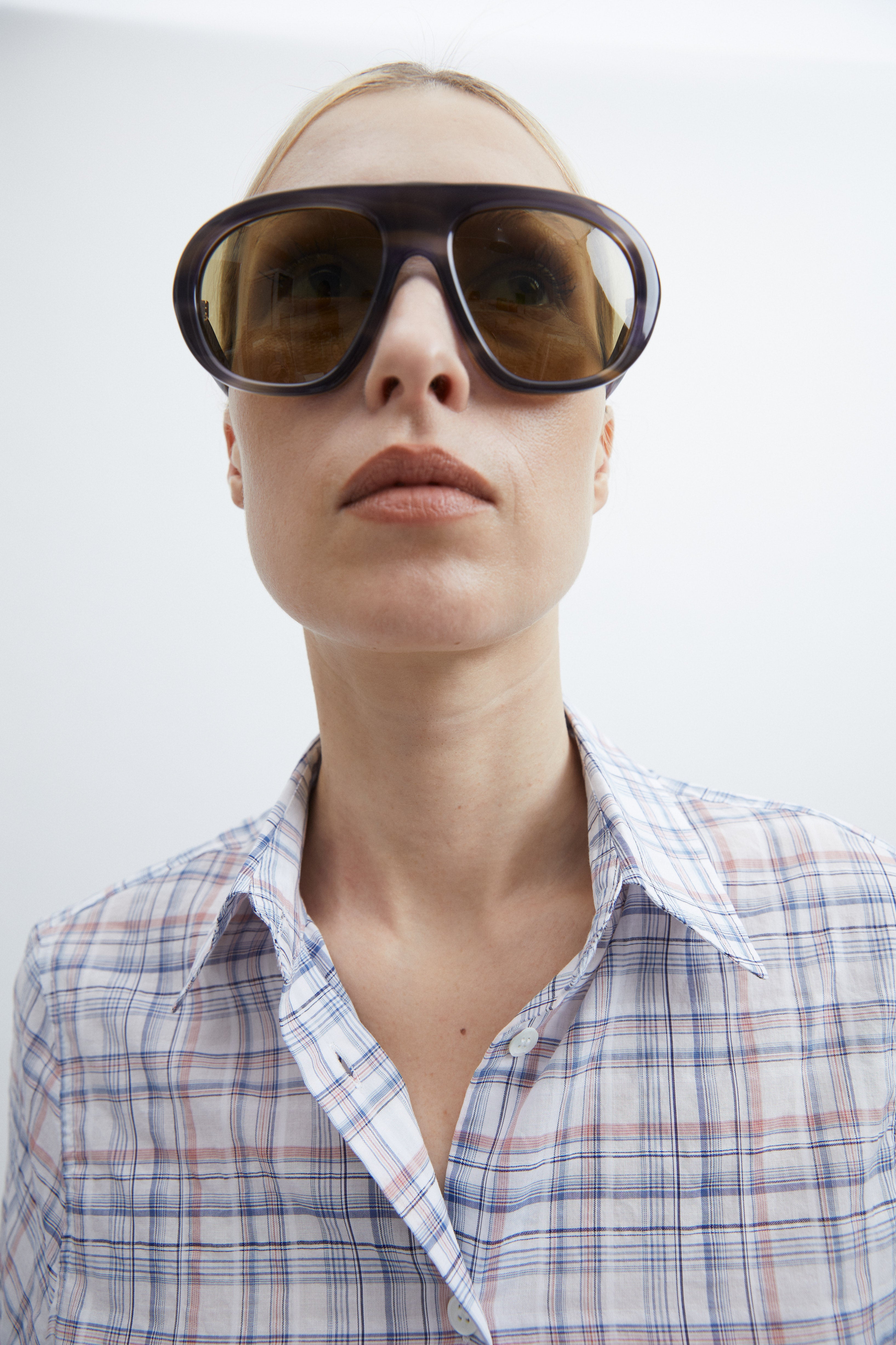 Bella shirt in Vintage check