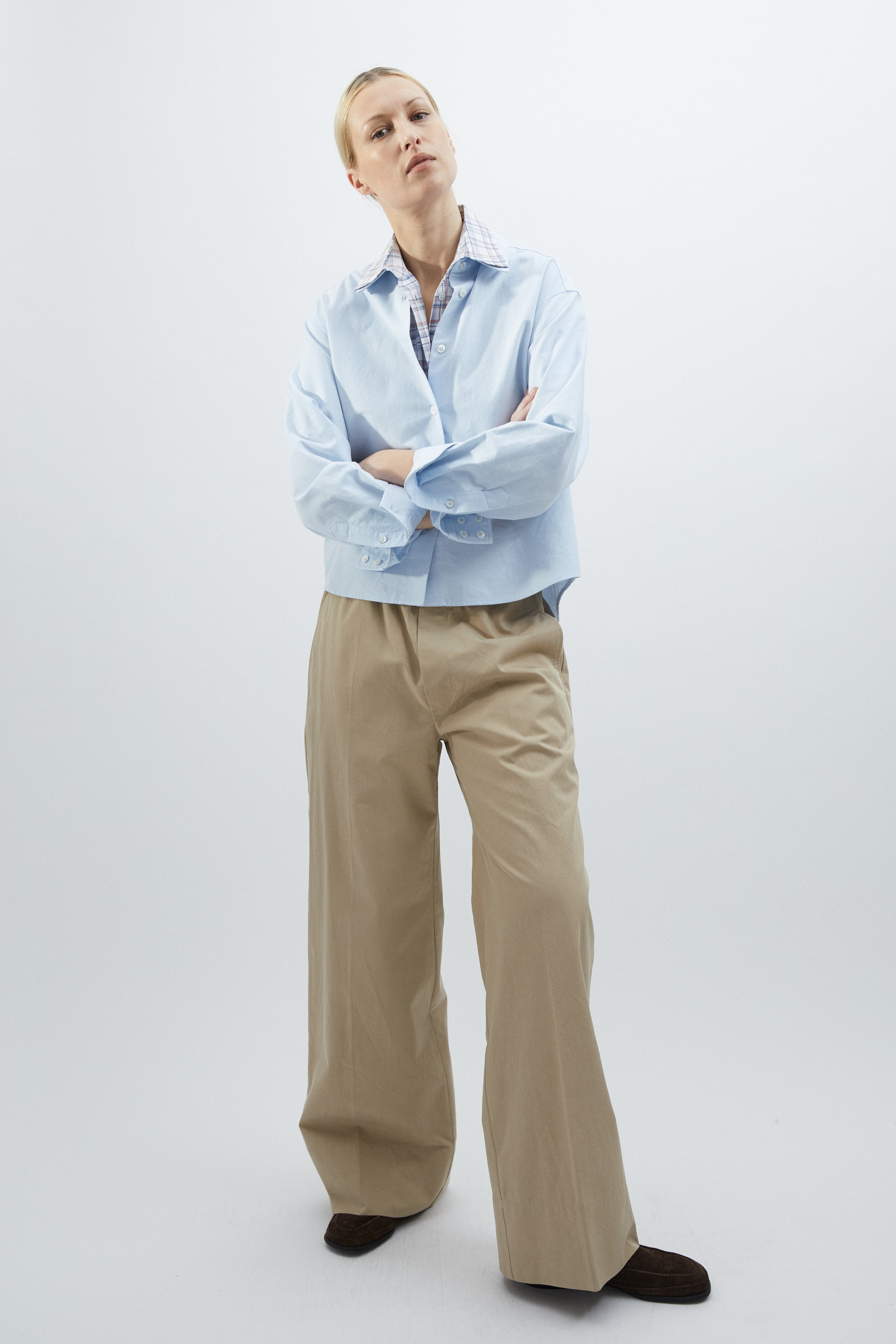 Flora pants in Torino sand