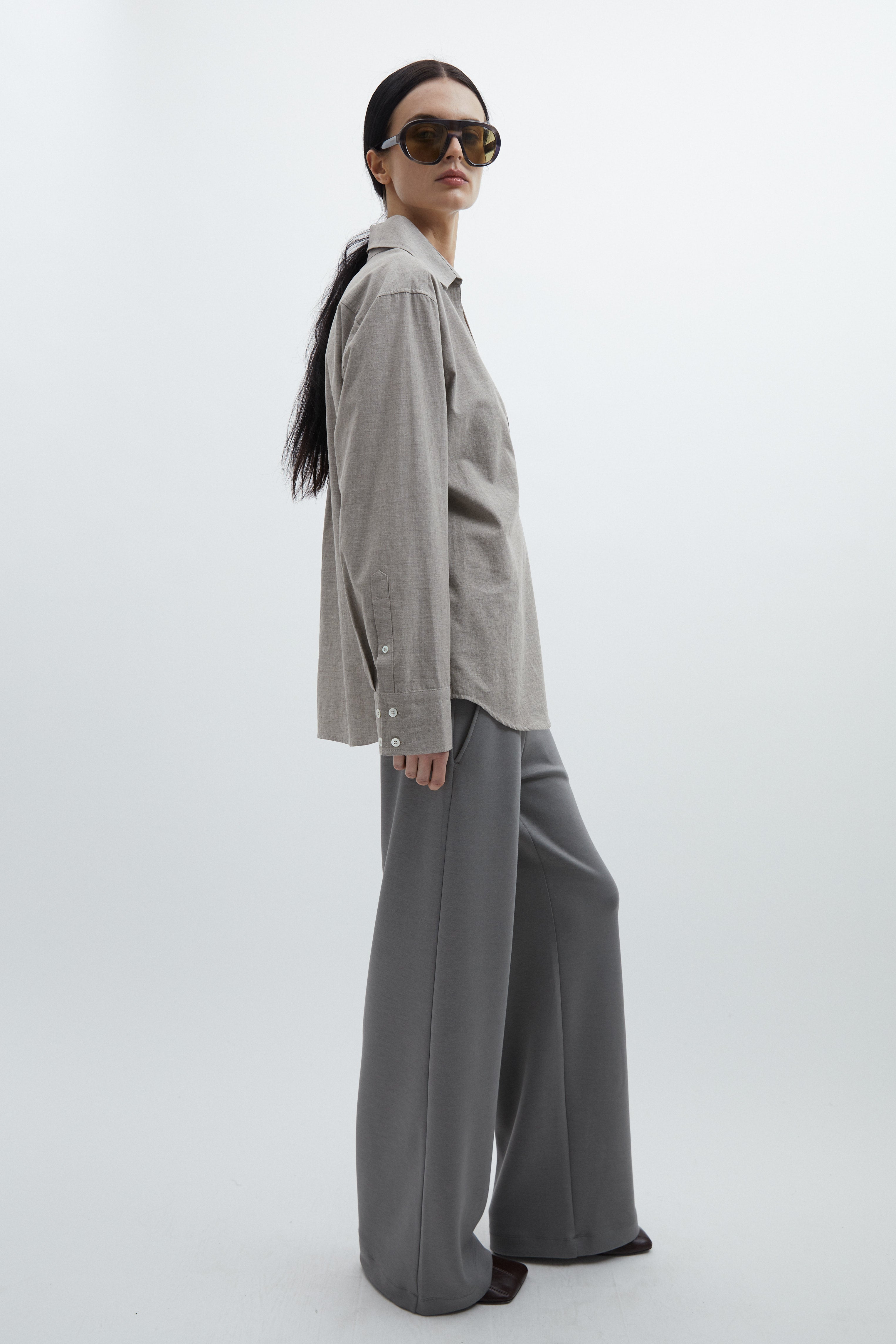 Olivia Pants in Grey