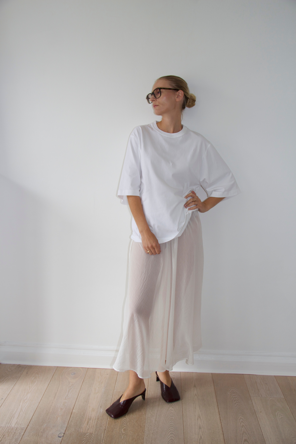 Alba t-shirt in White