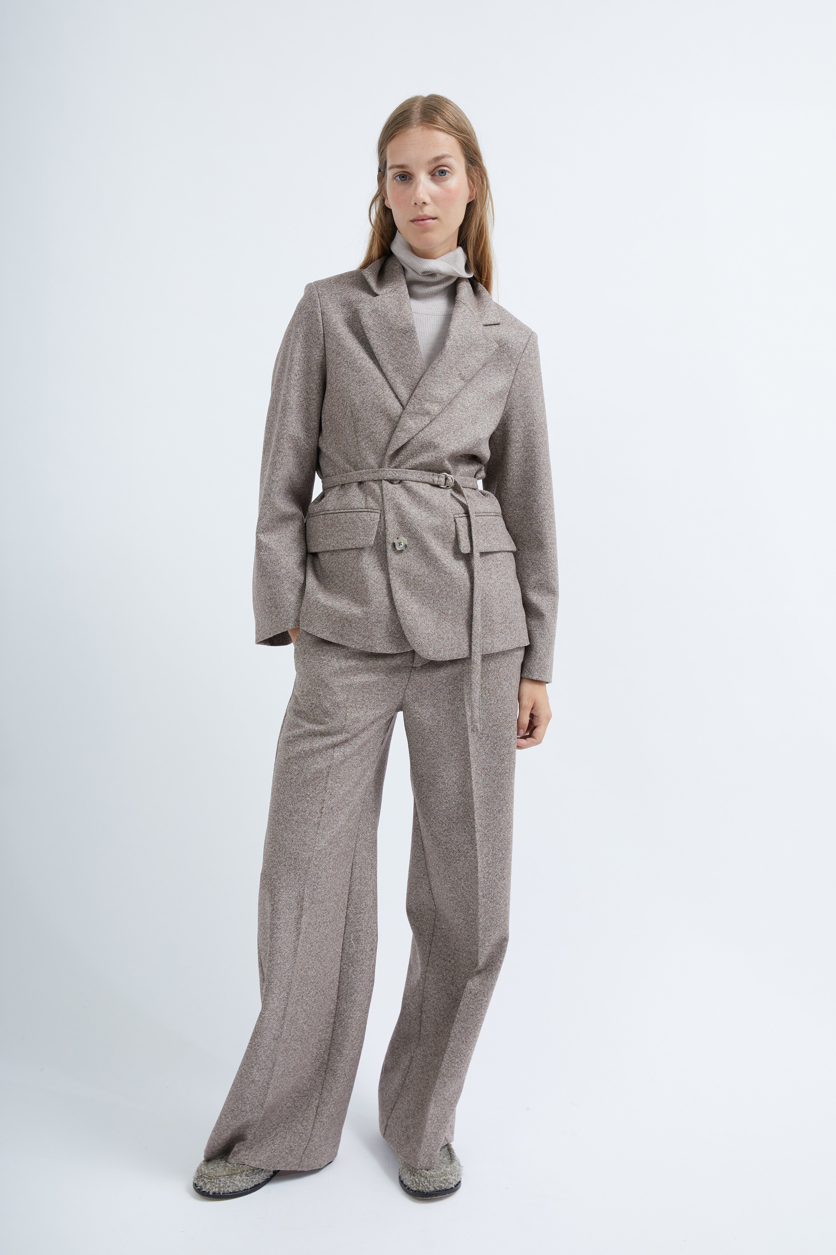 Selma pants in Nature twill