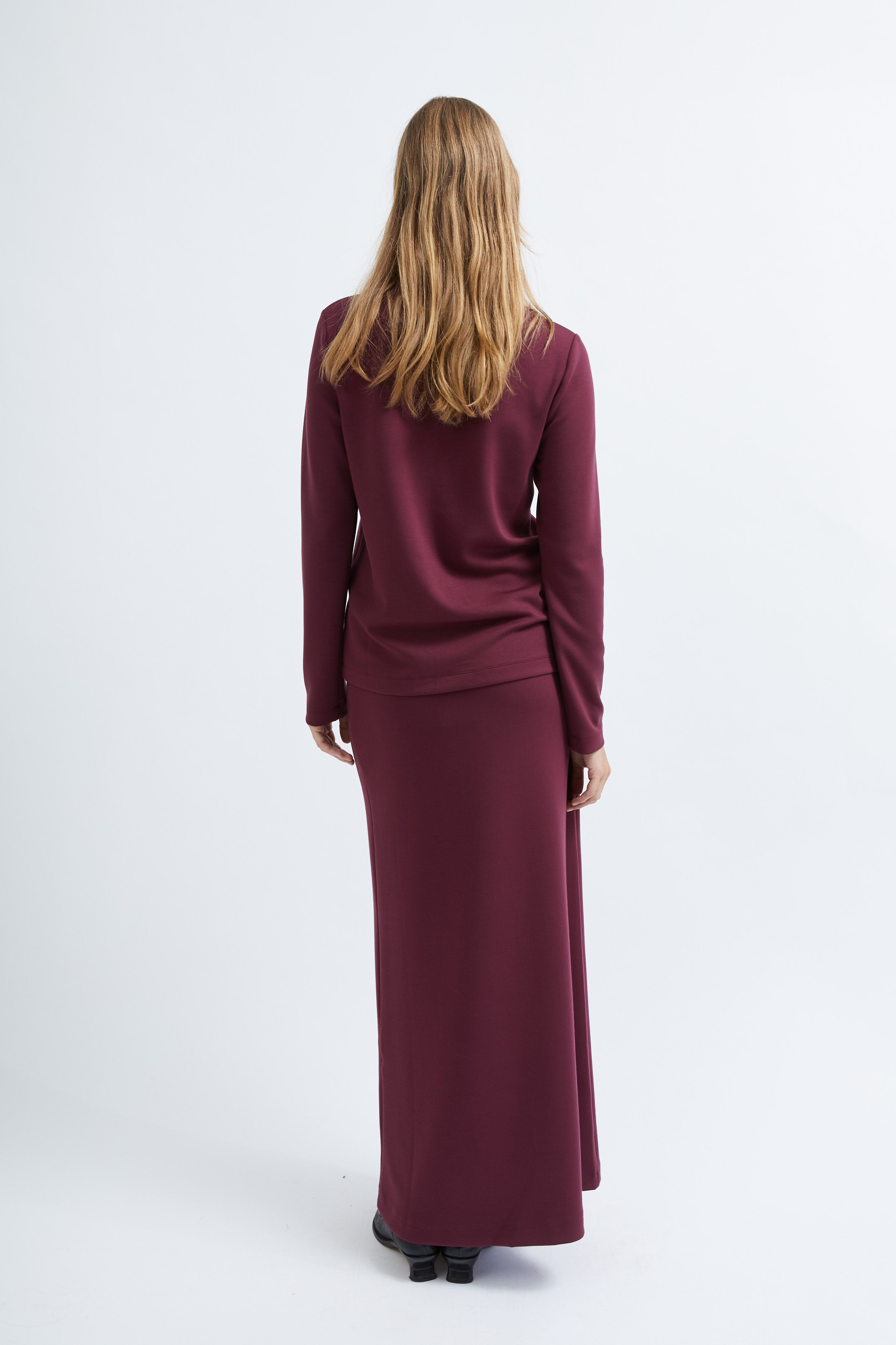 Olga shirt in Wine