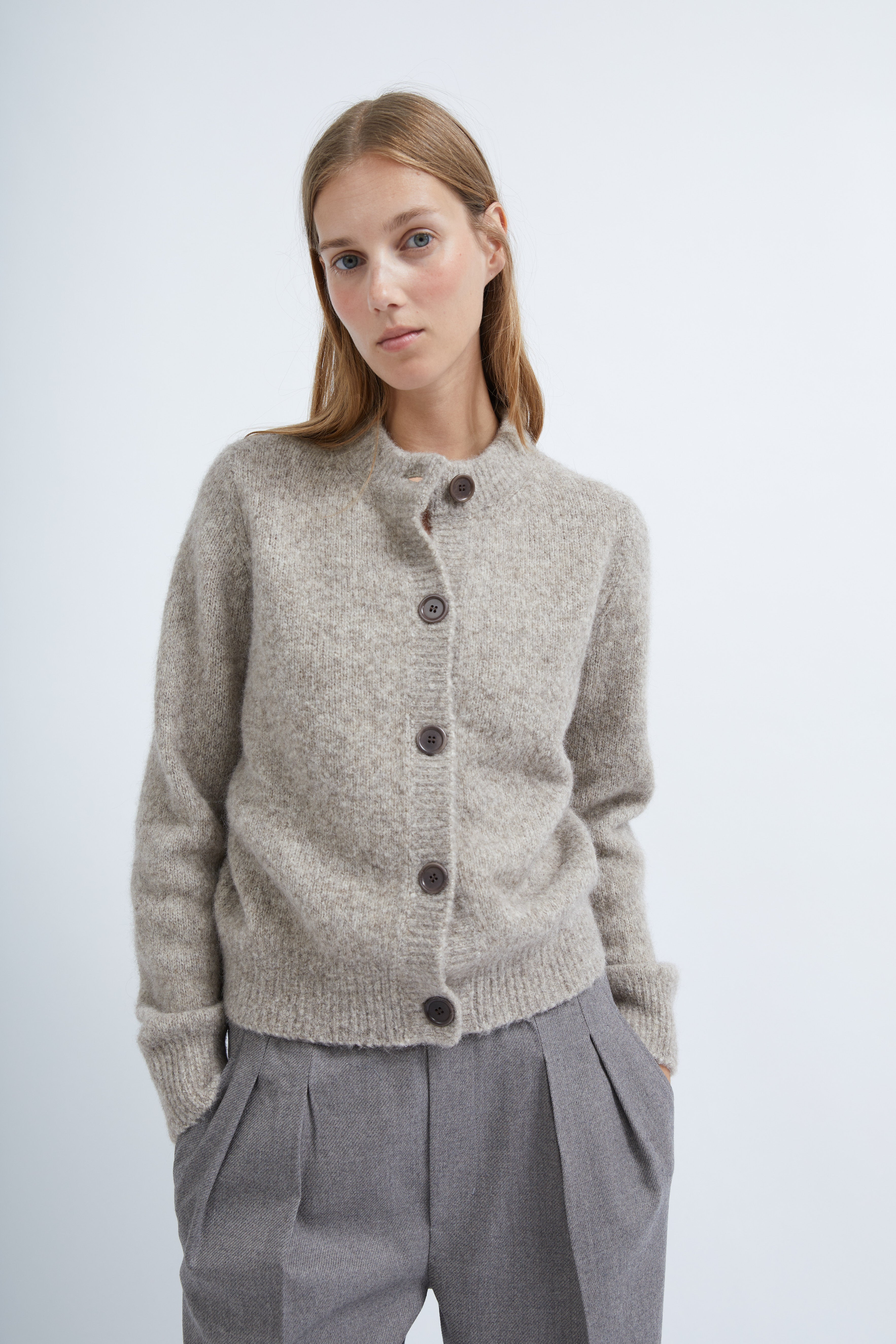 Zita cardigan in Sherpa