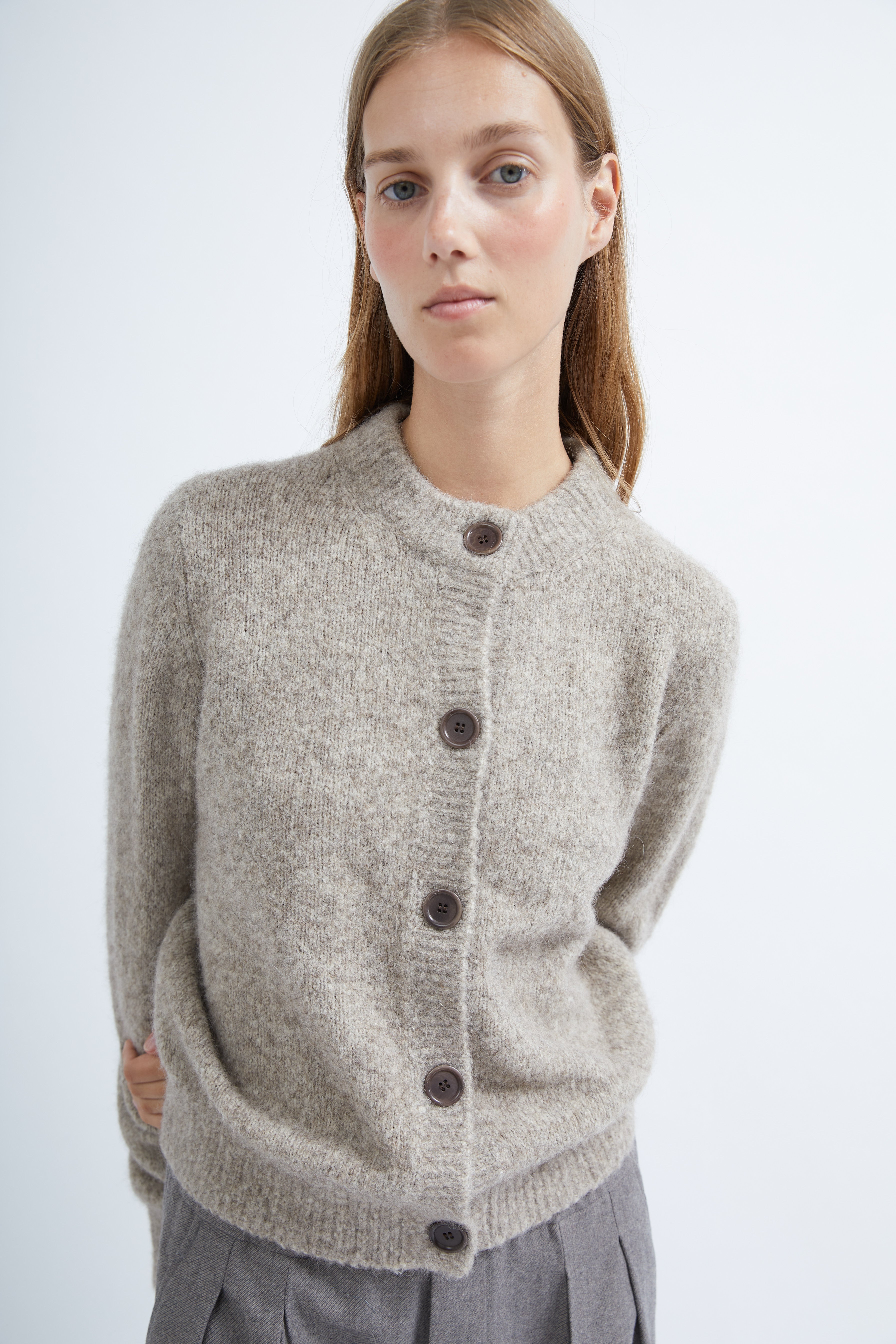 Zita cardigan in Sherpa