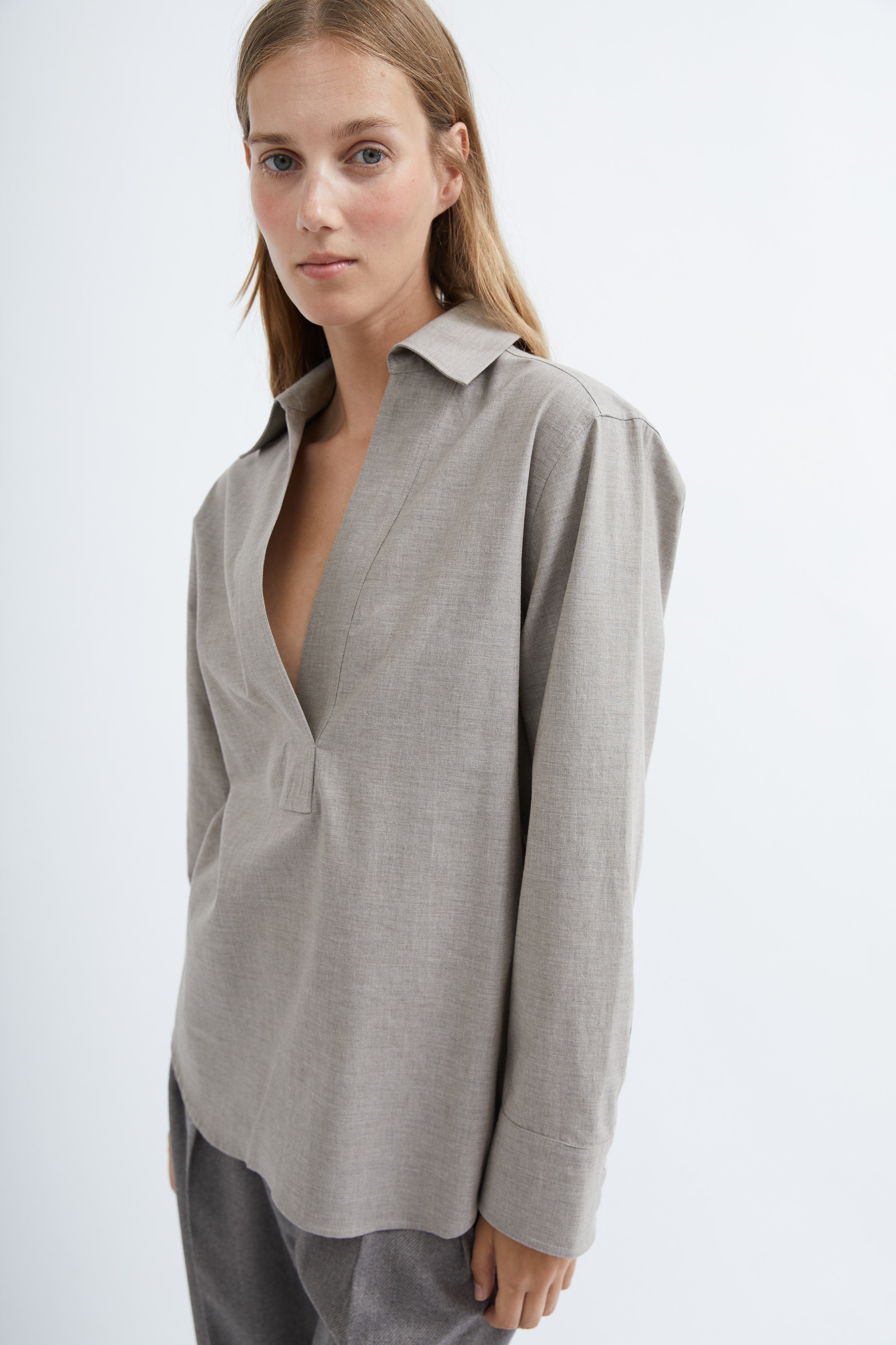 Nana shirt in Nature melange