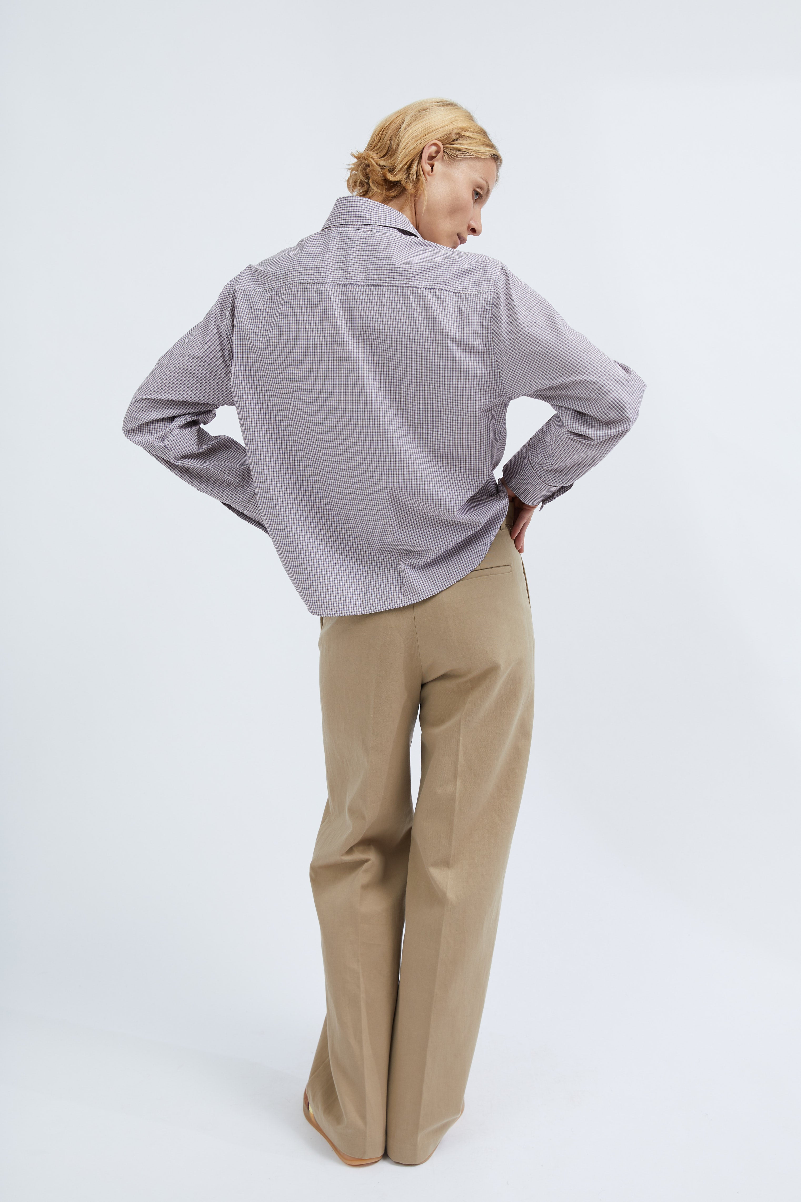 Sia pants in Camel twill