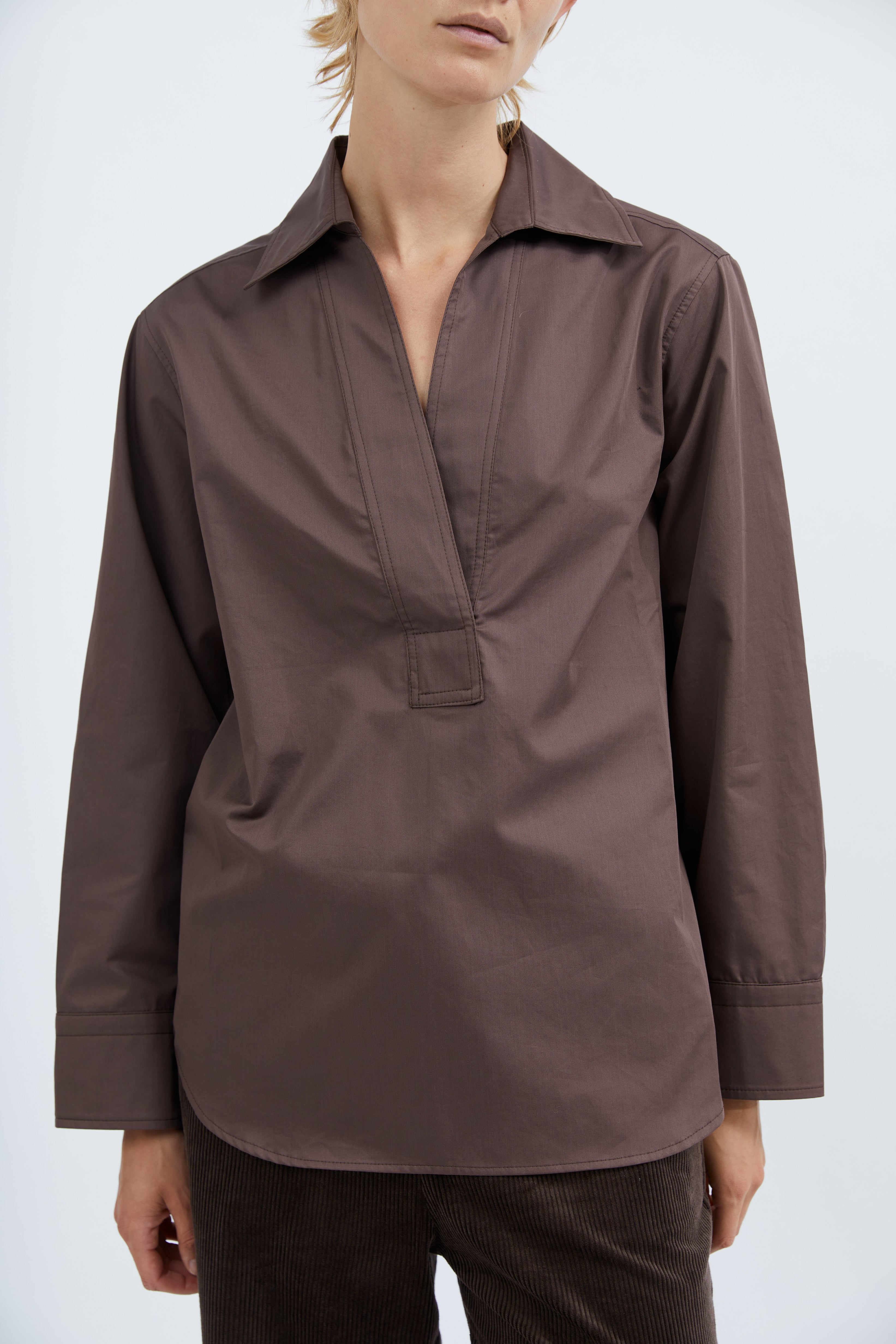 Nana shirt in Brown