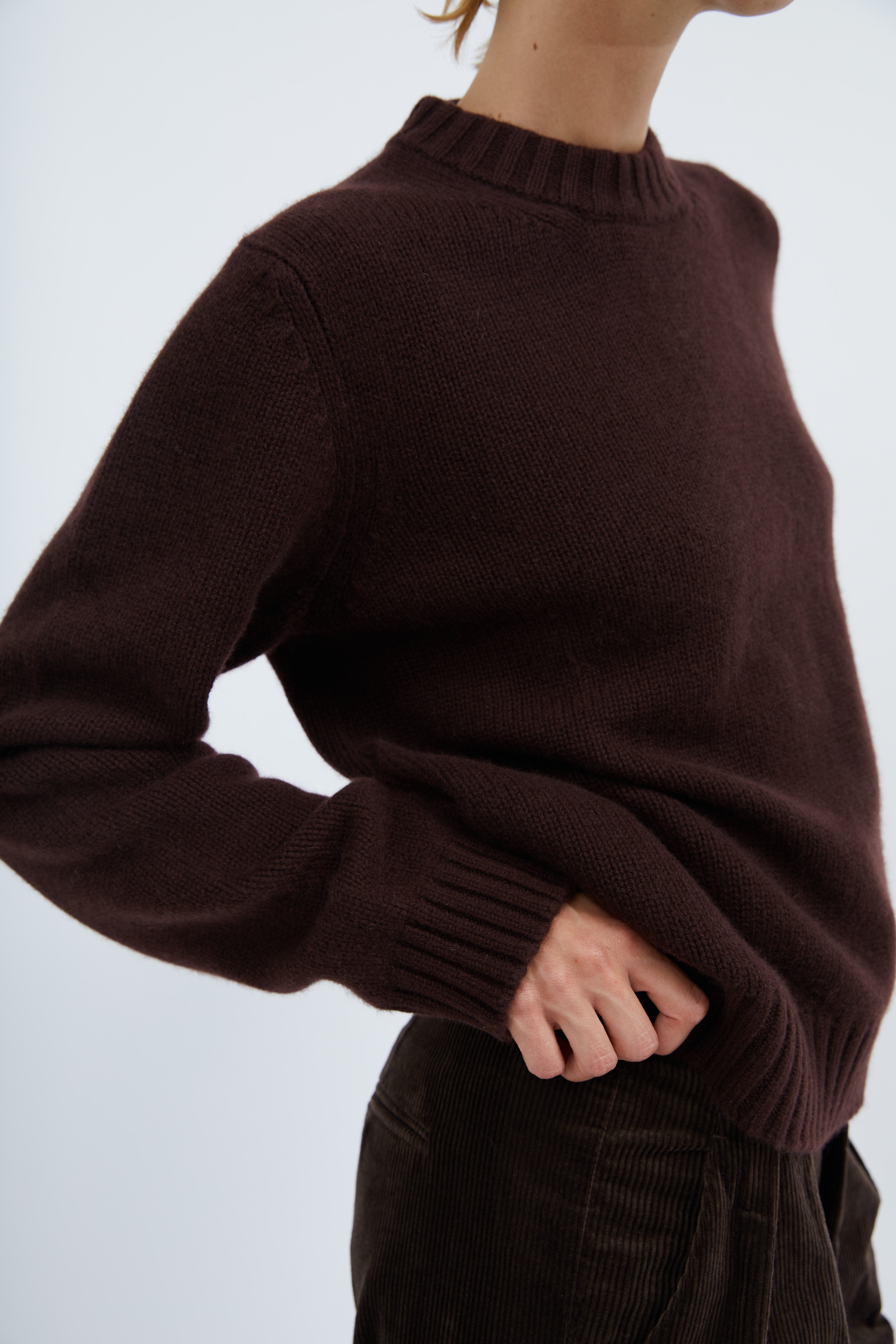 Wilma sweater in Brown