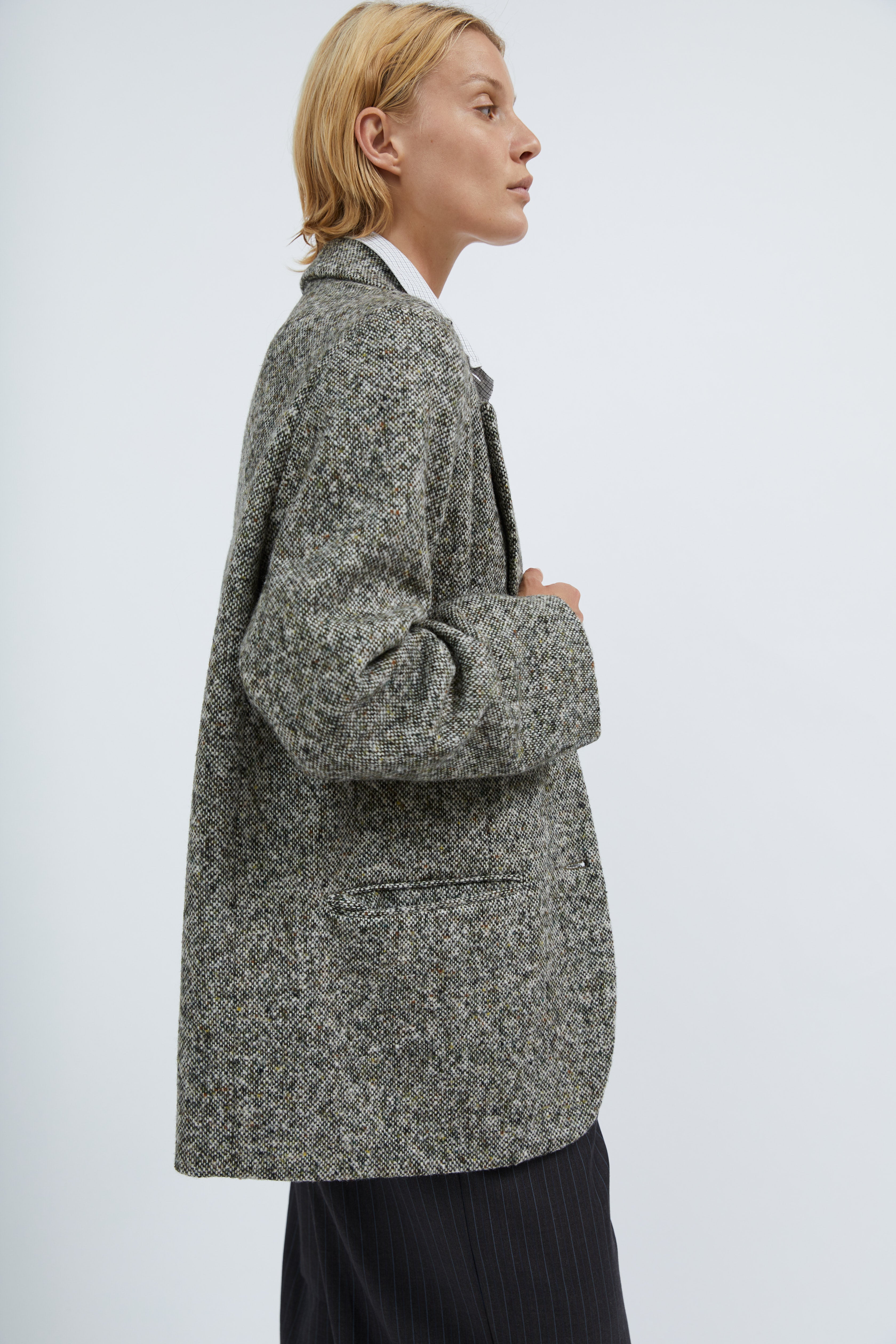 Katie jacket in woolen Twill