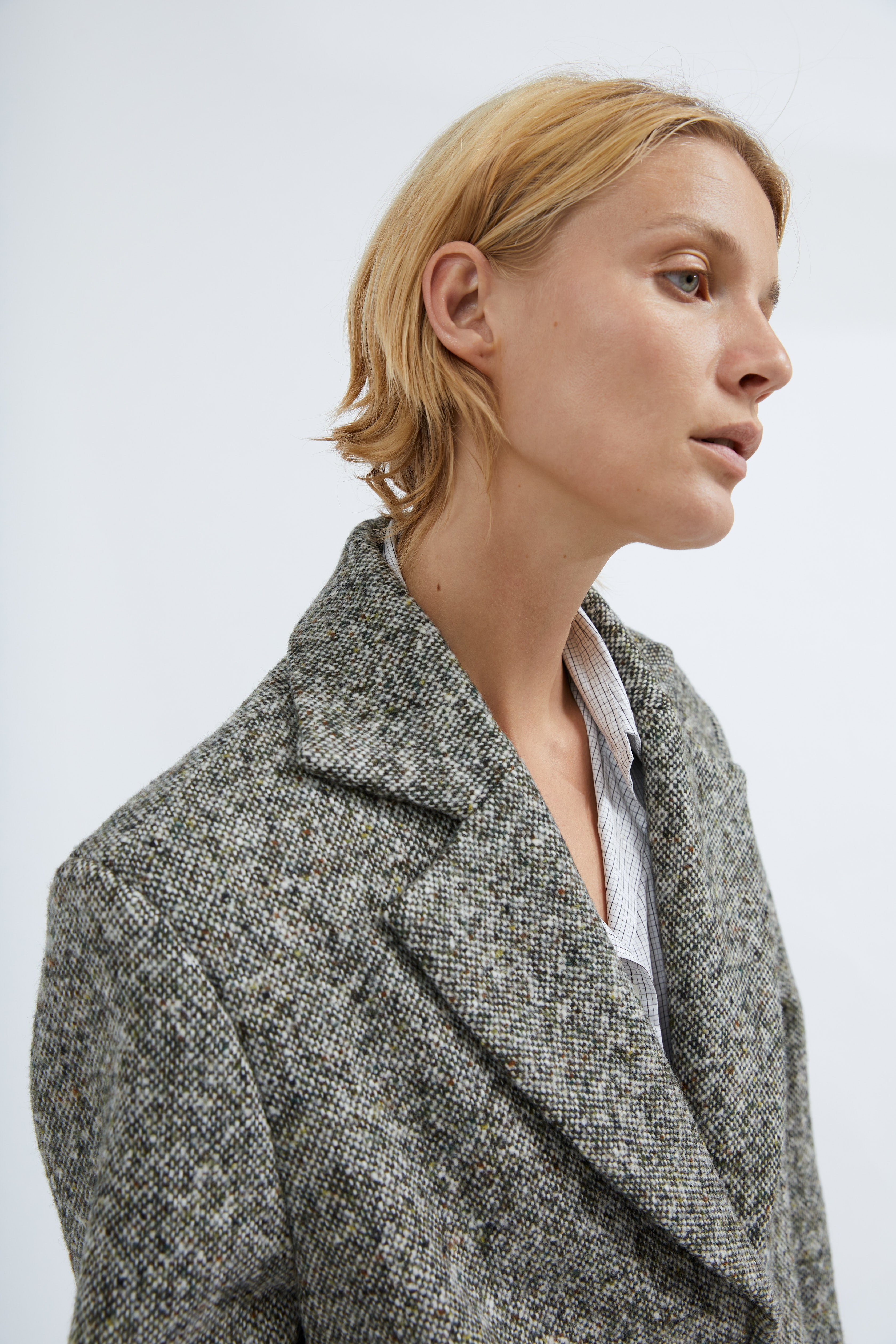 Katie jacket in woolen Twill