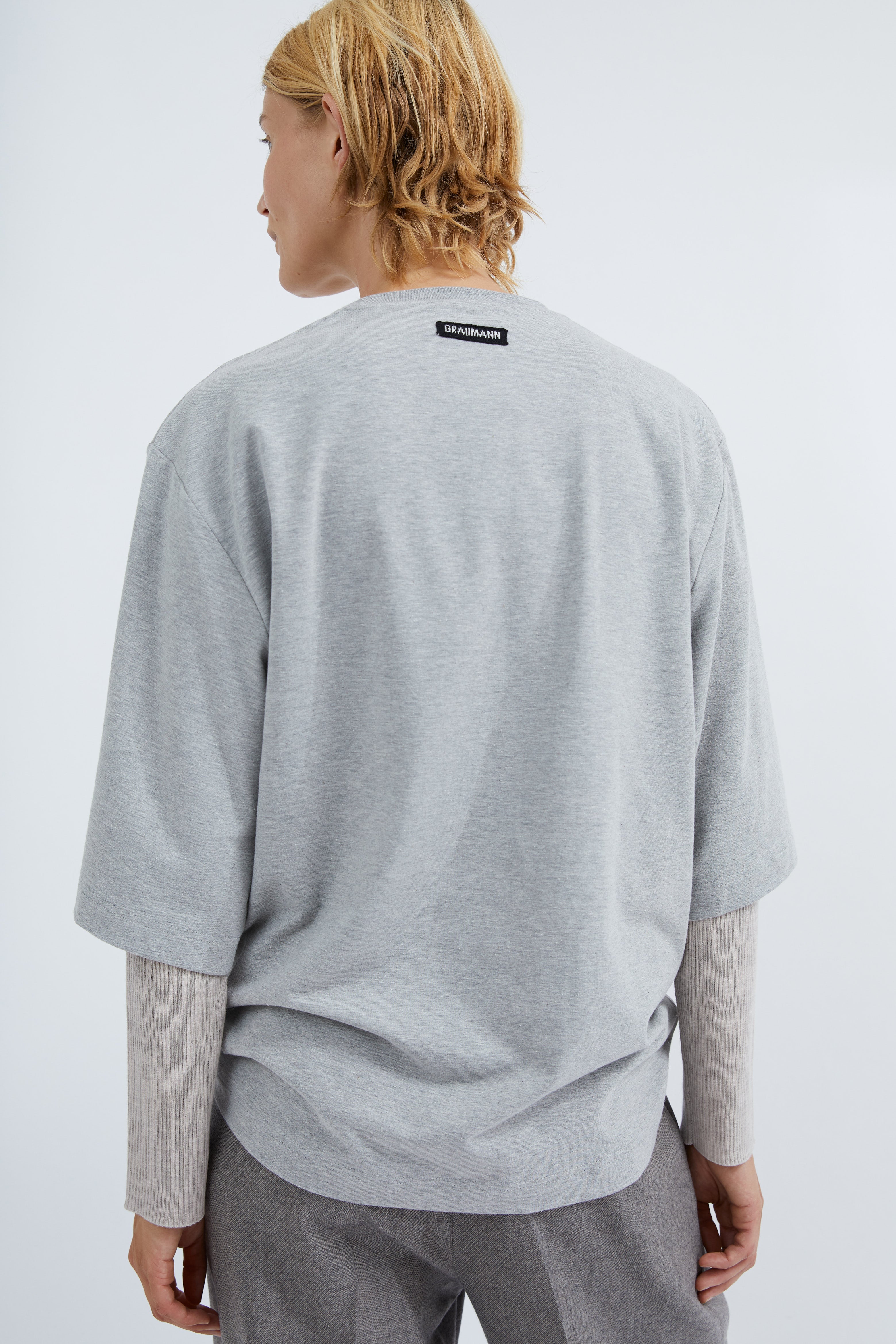 Alba t-shirt in Grey