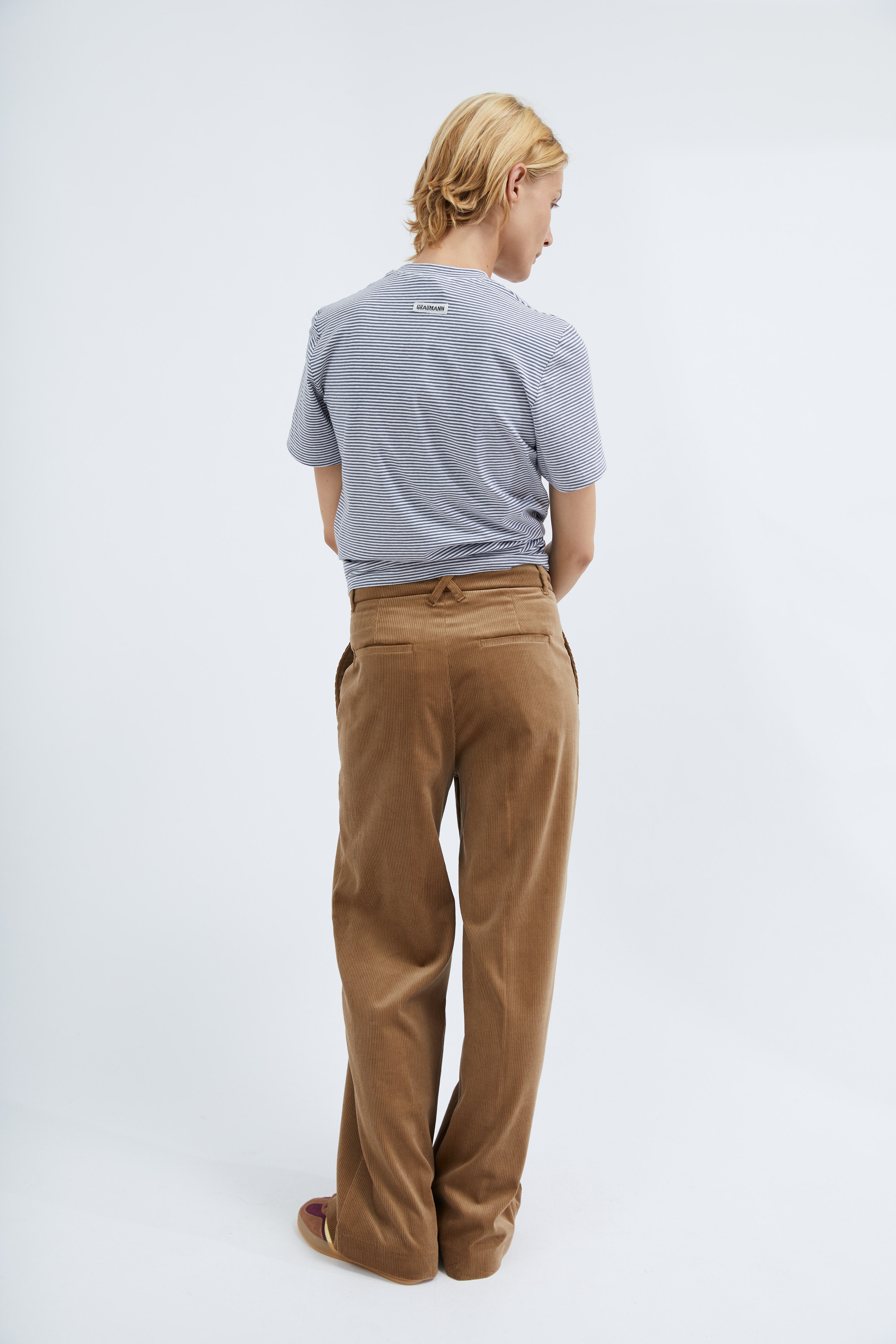 Sia pants in Camel corduroy