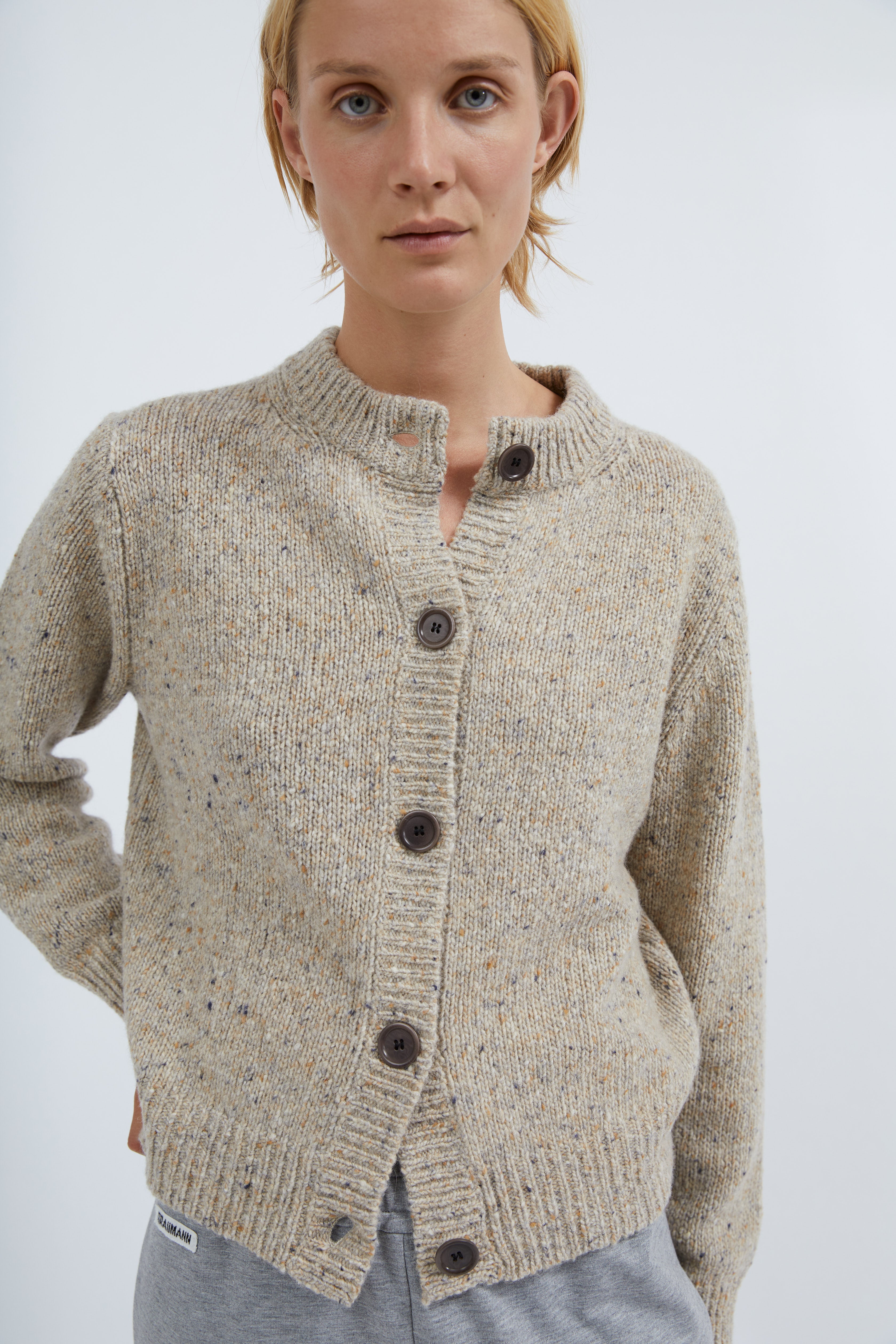 Zita cardigan in Oatcake
