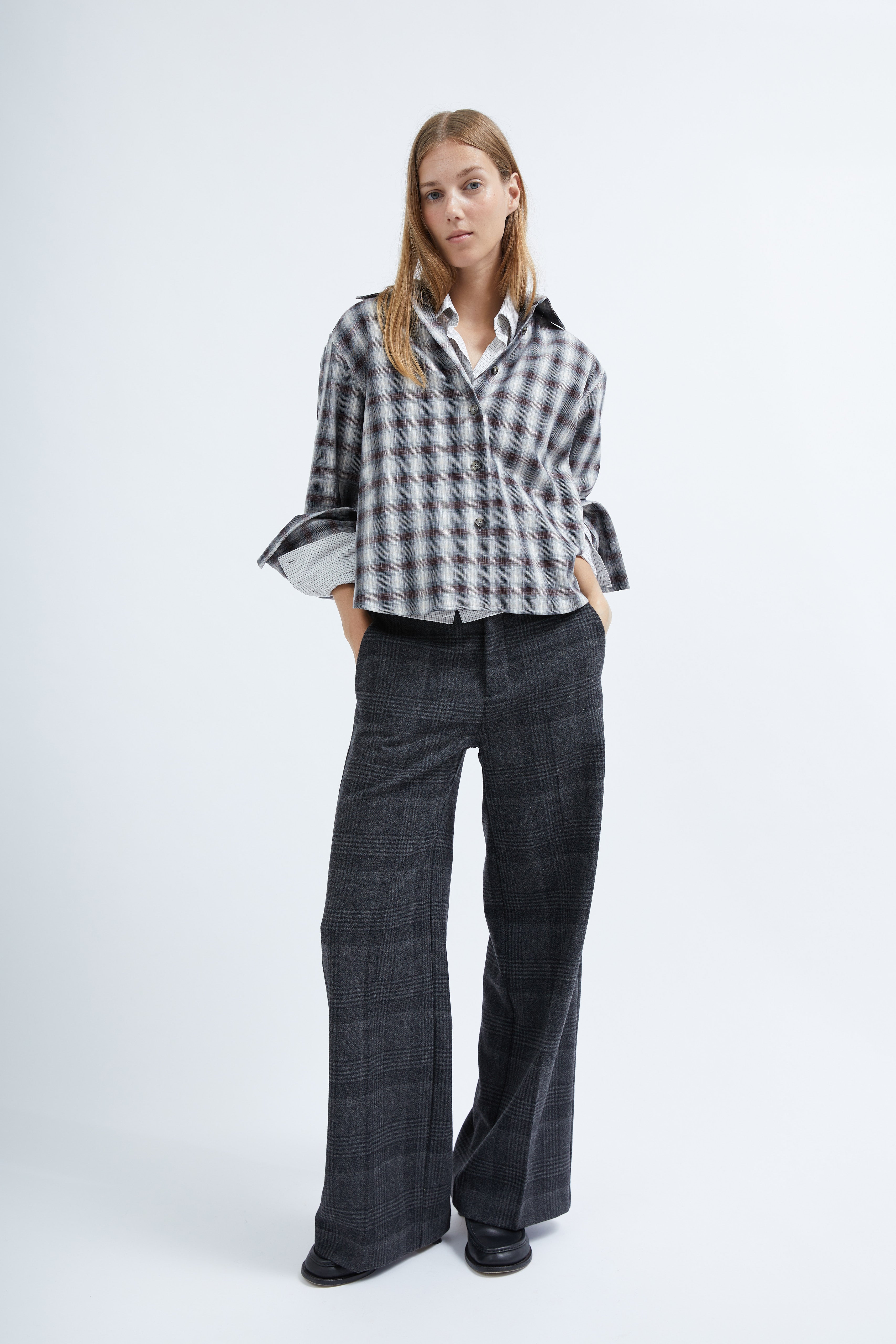 Selda shirt in Big check