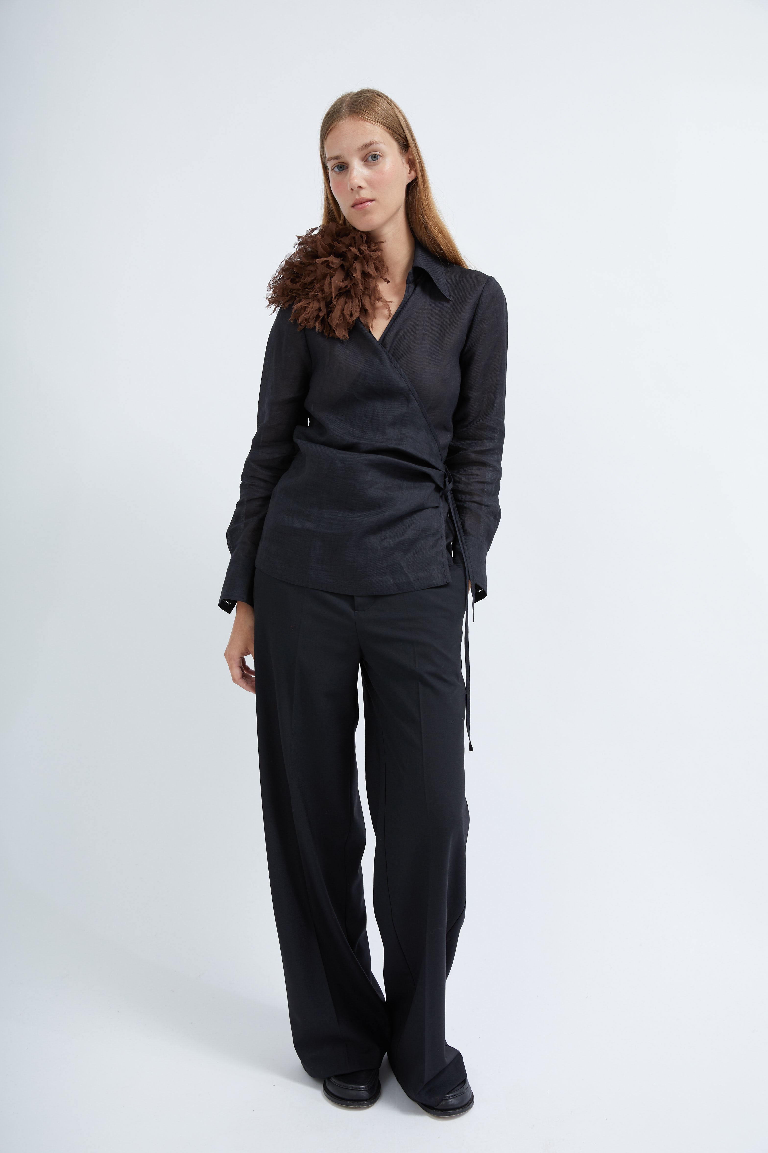 Selma Pants in Cool Wool
