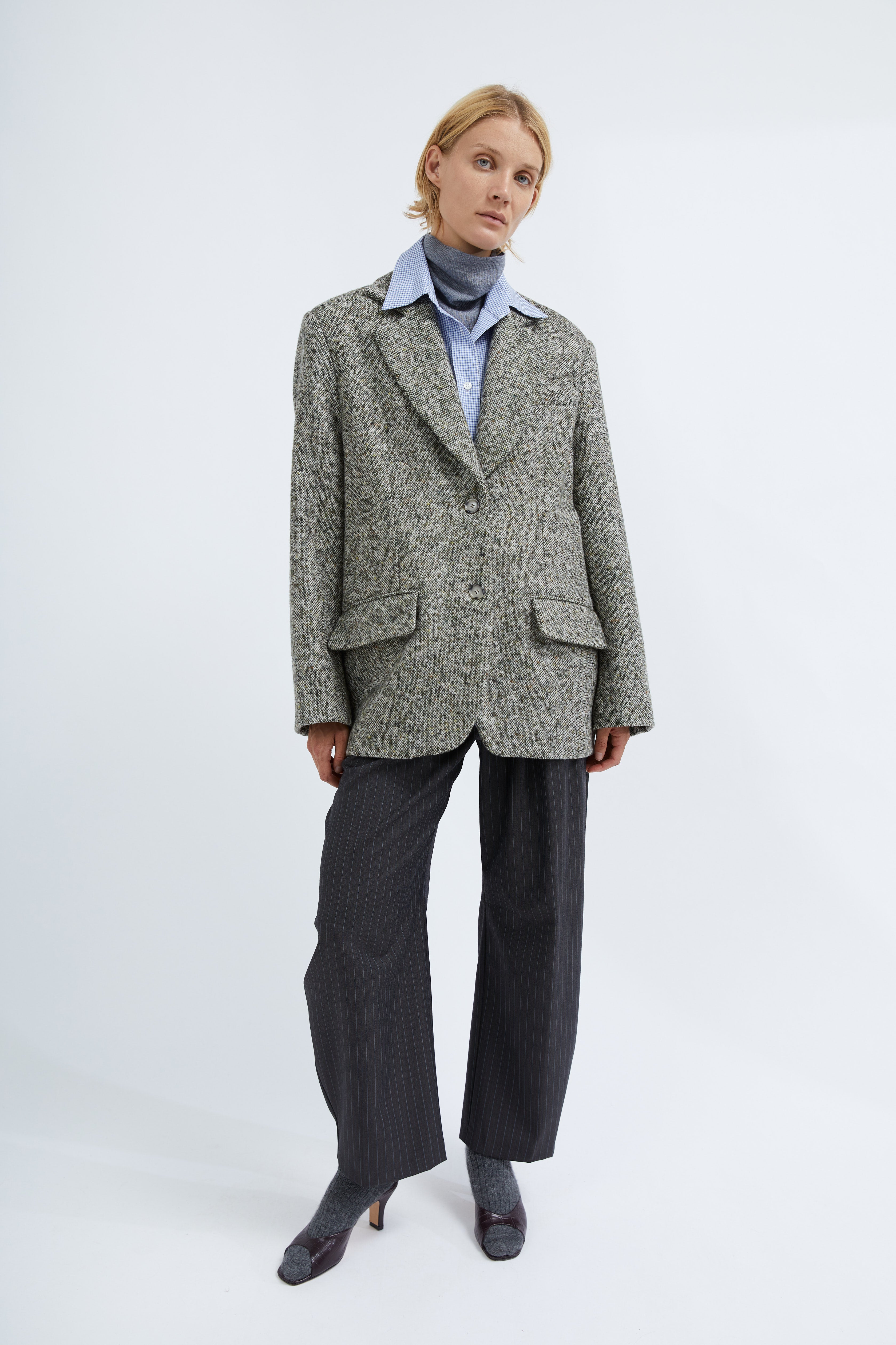 Katie jacket in woolen Twill