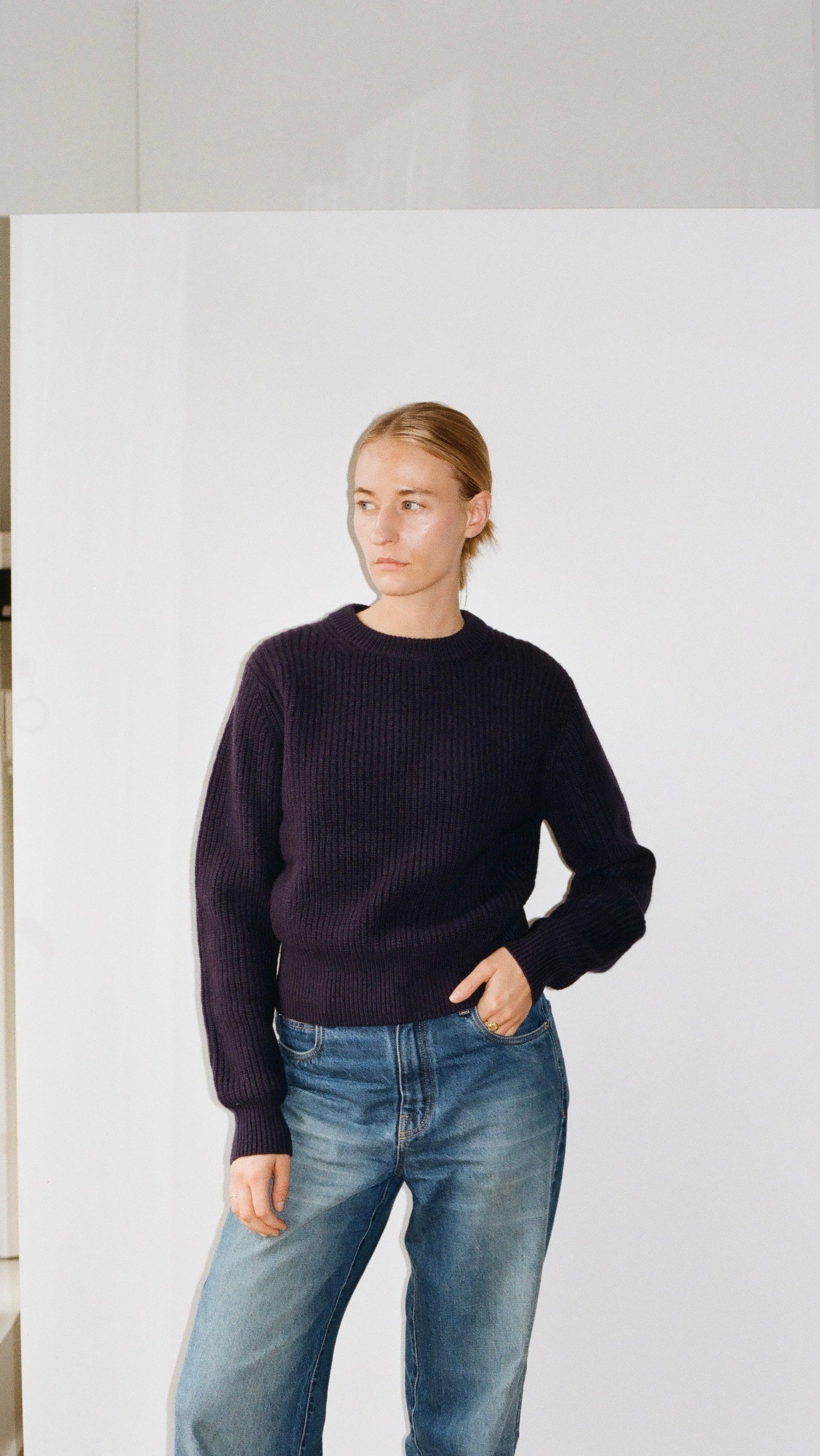 Antonia knit in Navy