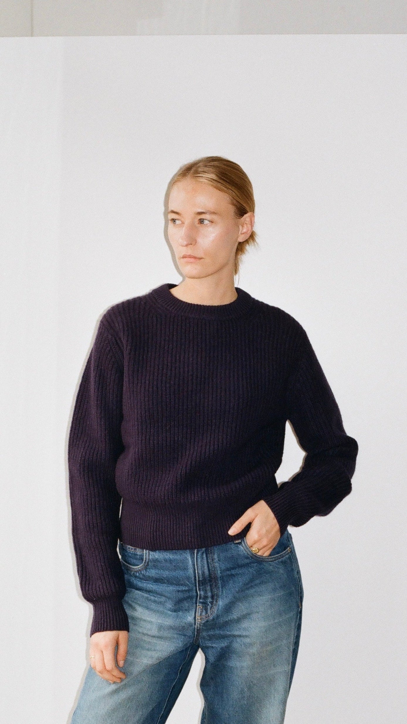 Antonia knit in Navy