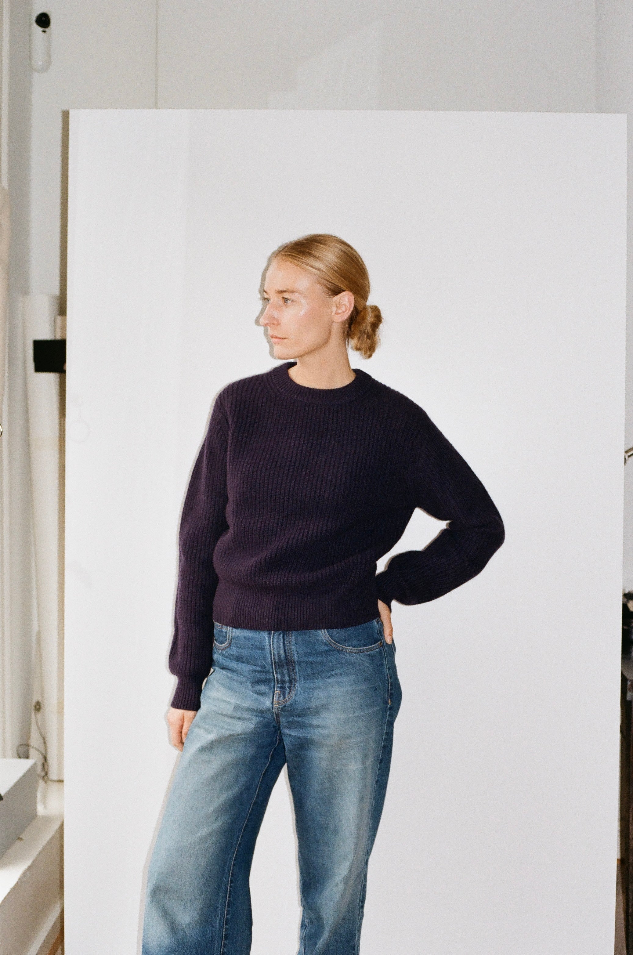 Antonia knit in Navy