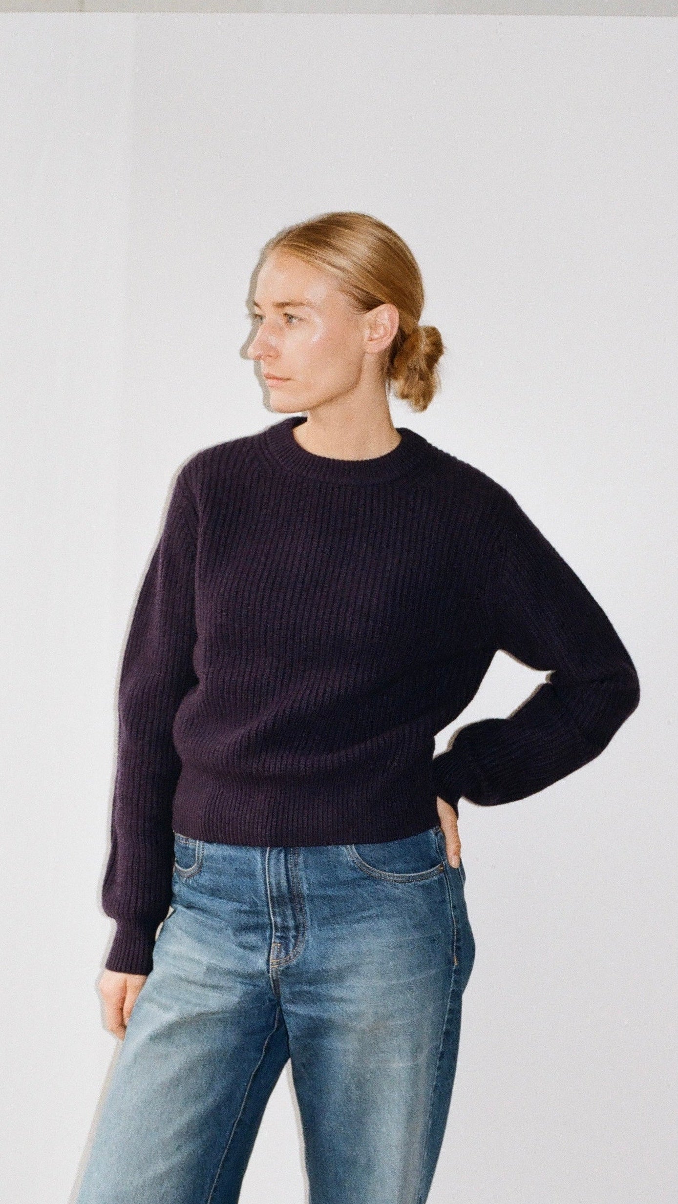 Antonia knit in Navy