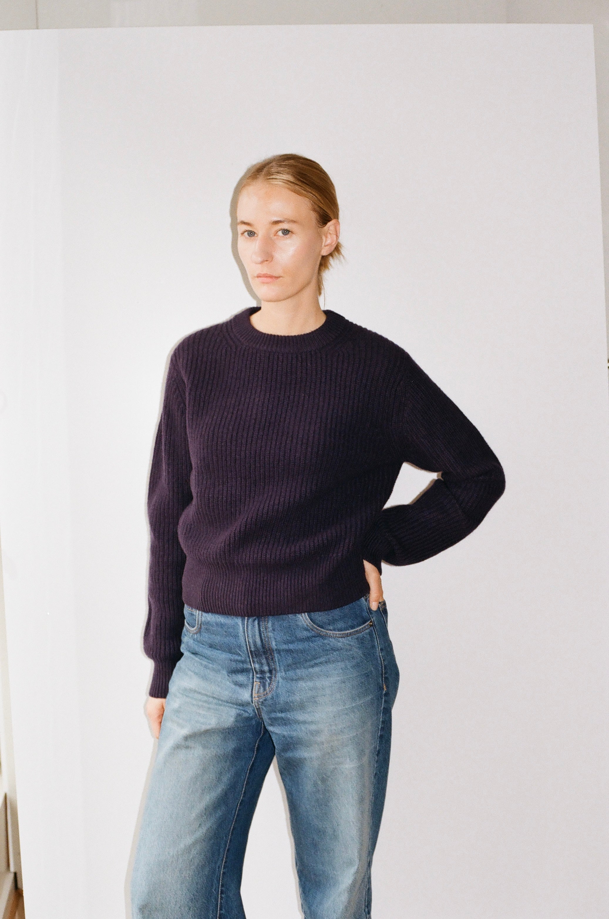 Antonia knit in Navy