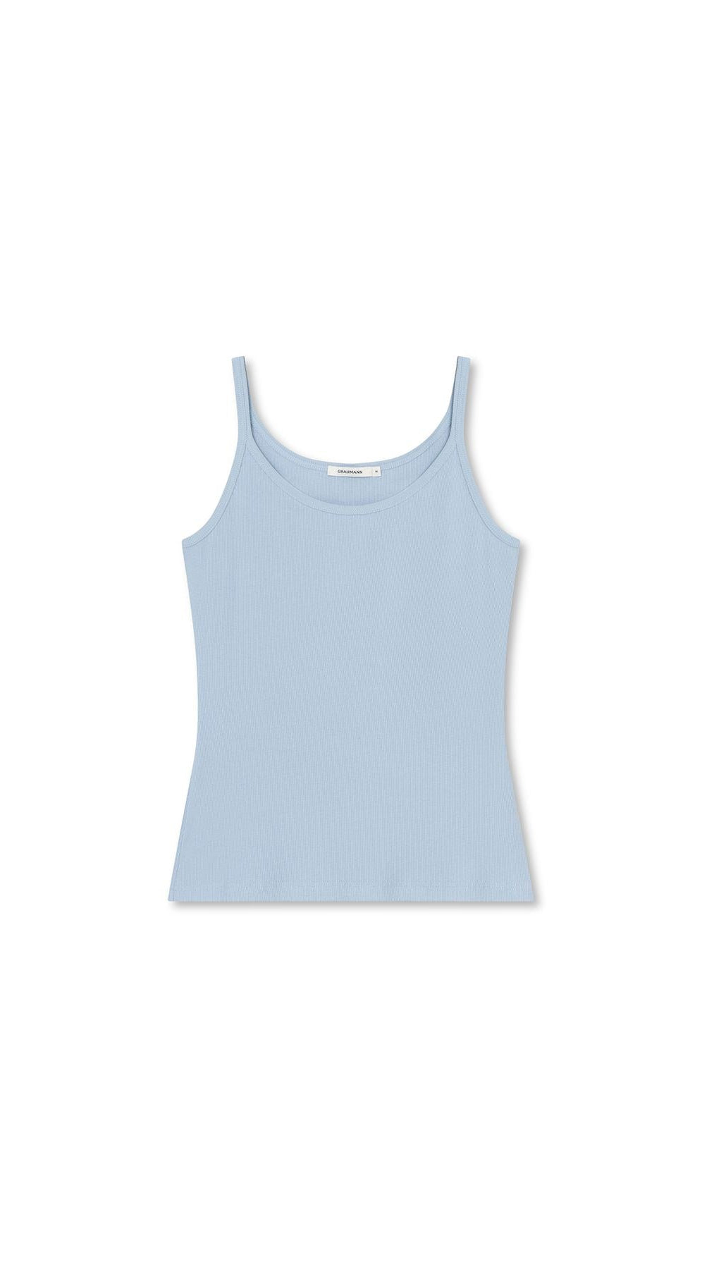 Vega tank top in Organic cotton rib