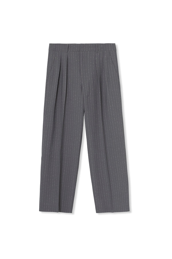 Ashley Pants (Pin Stripe) - Cool Wool - Grey