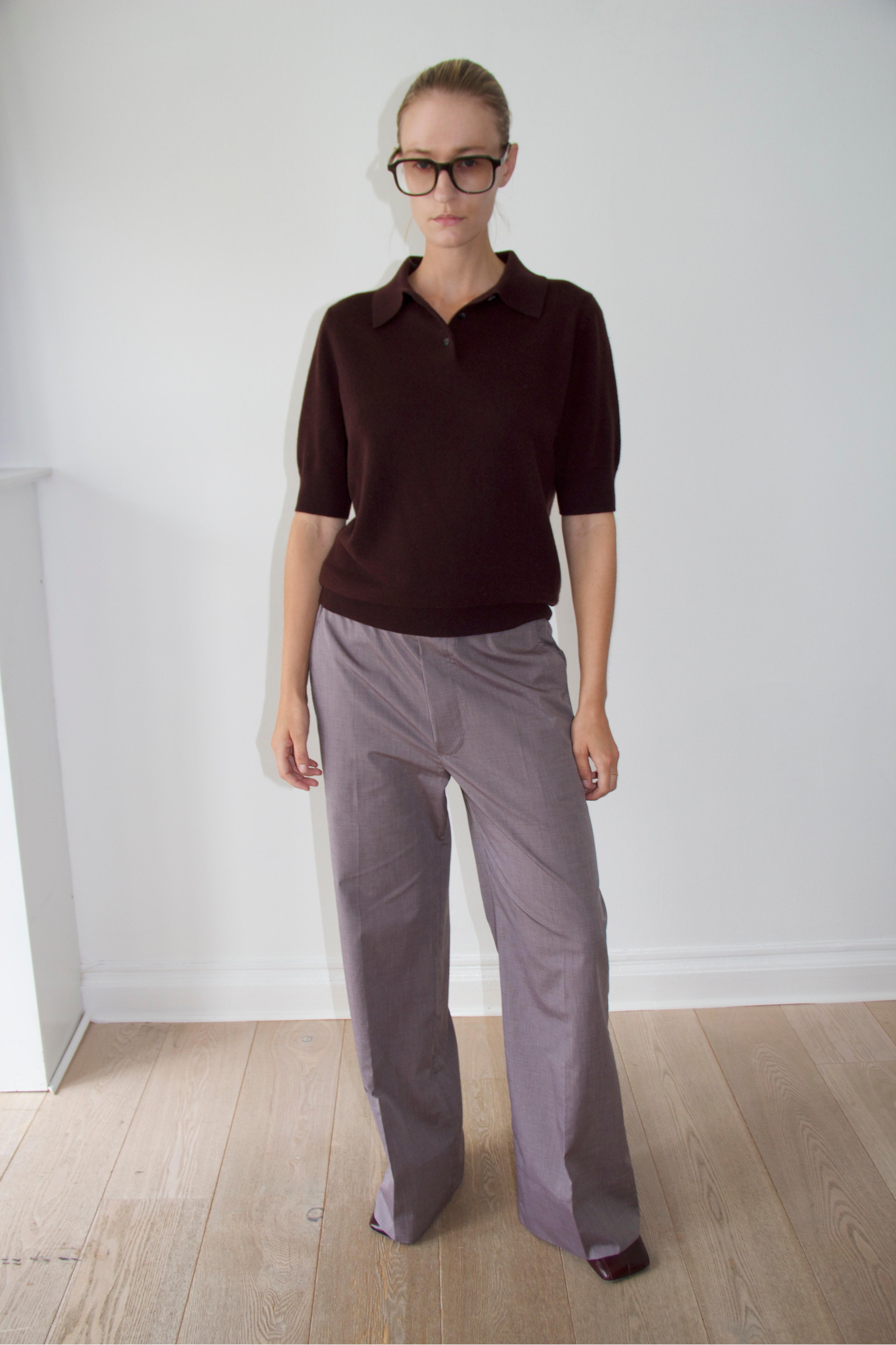 Billie knit in Peruvian brown