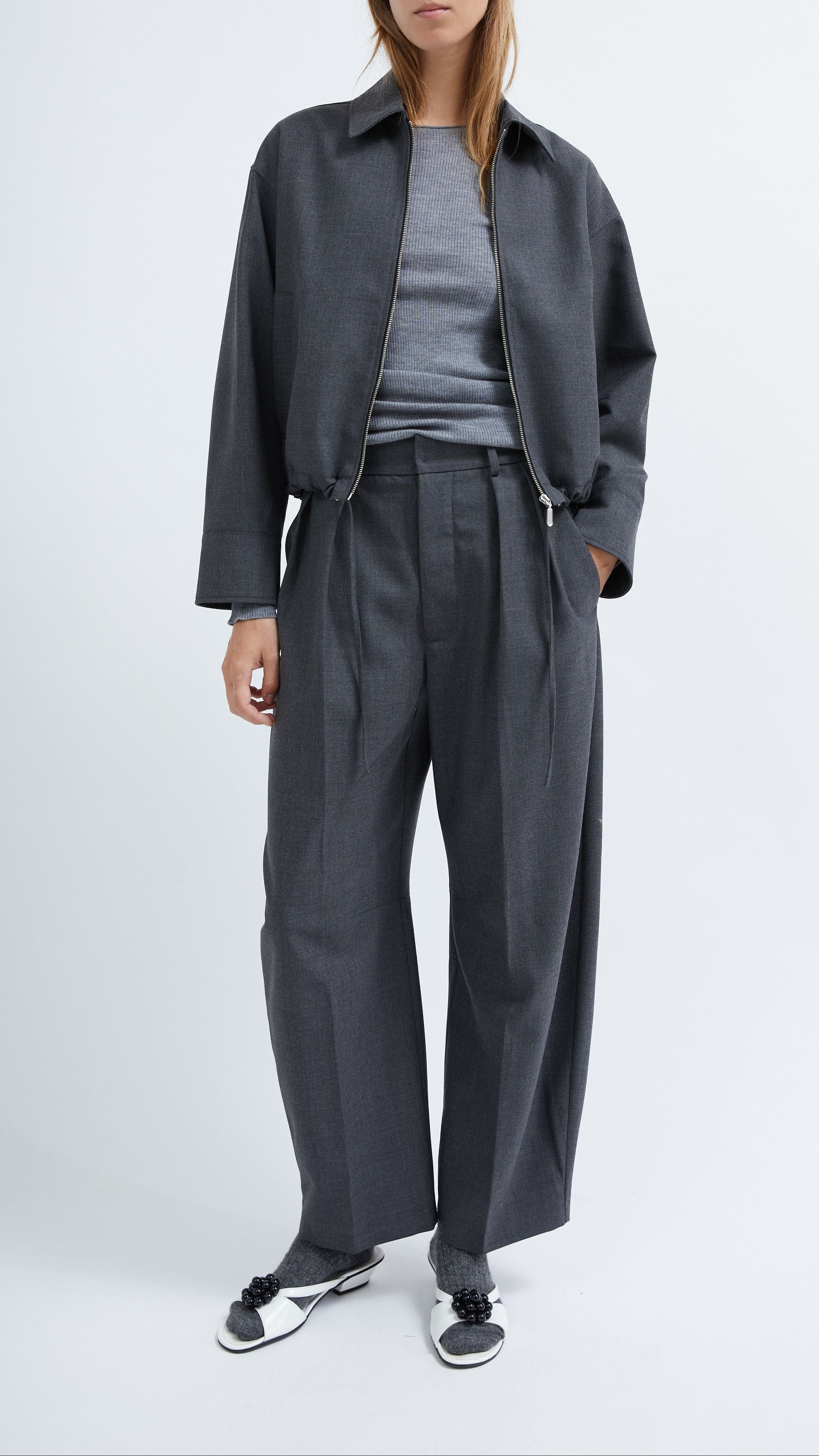 Hope jacket in Uniform grey