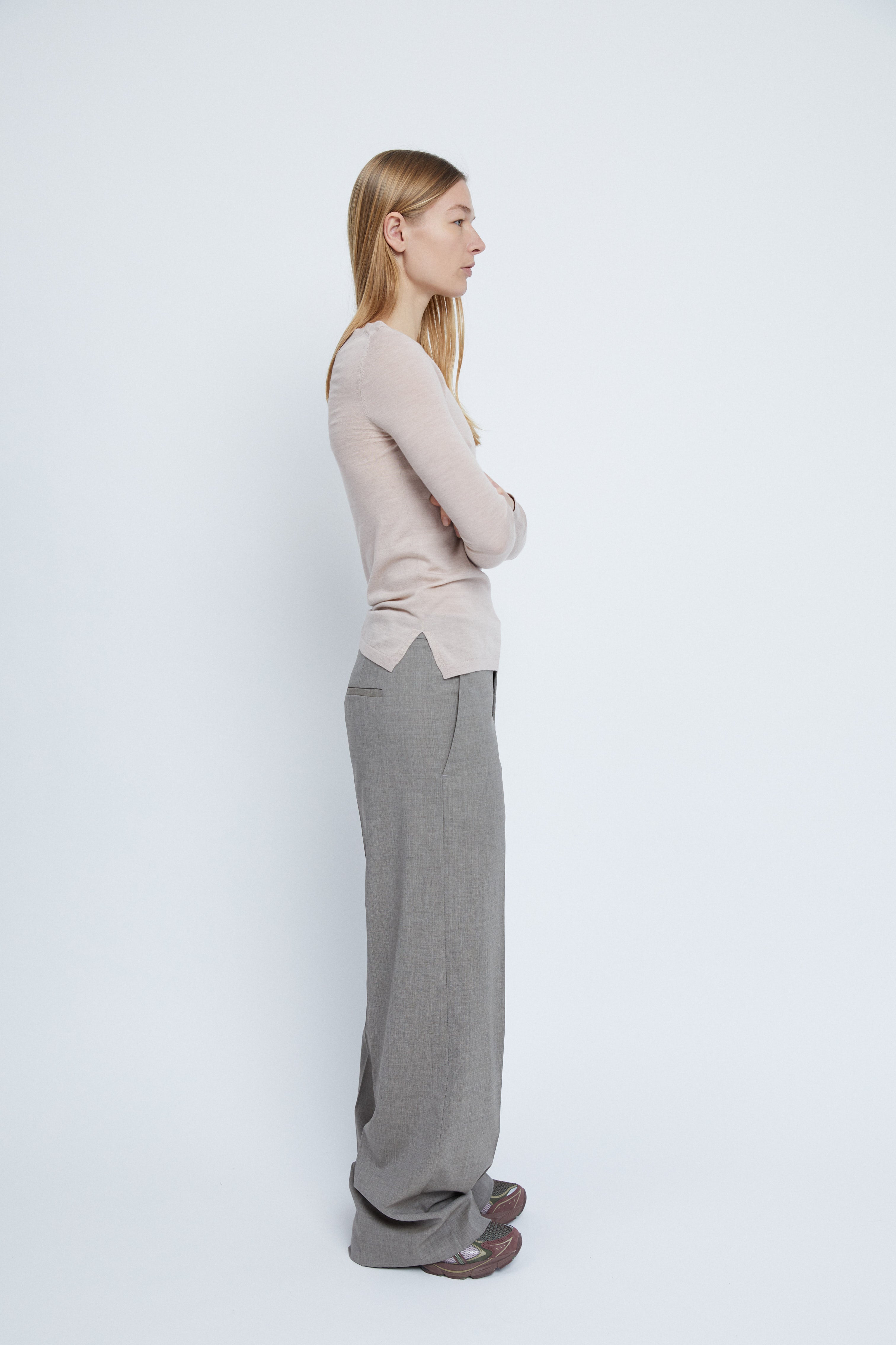 Selma Pants in Cool Wool