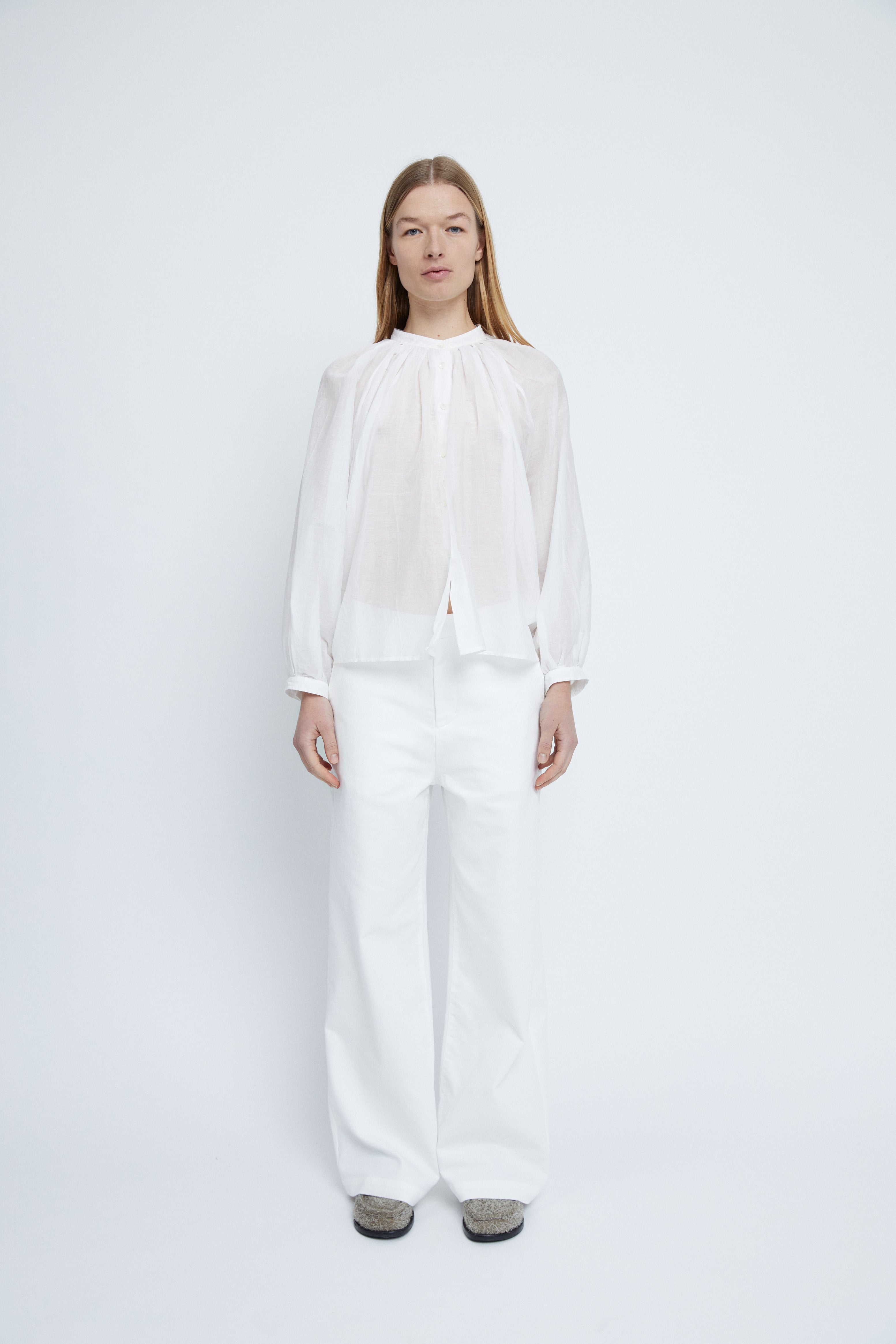 Melissa Shirt in Cotton Silk