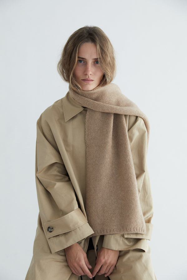 Dina Scarf - 100% Cashmere - Camel