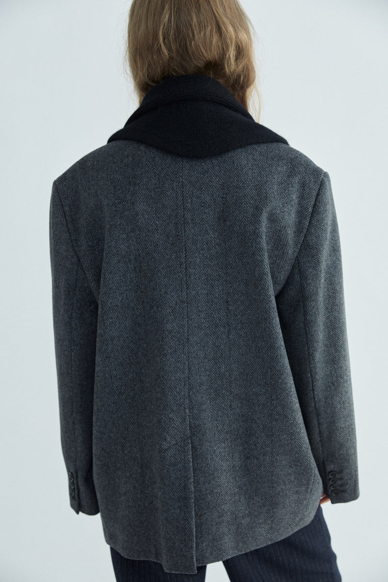 Katie Jacket - Lo Dato Wool - Uniform