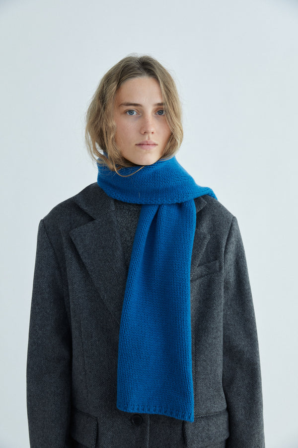 Dina Scarf - 100% Cashmere - Blue