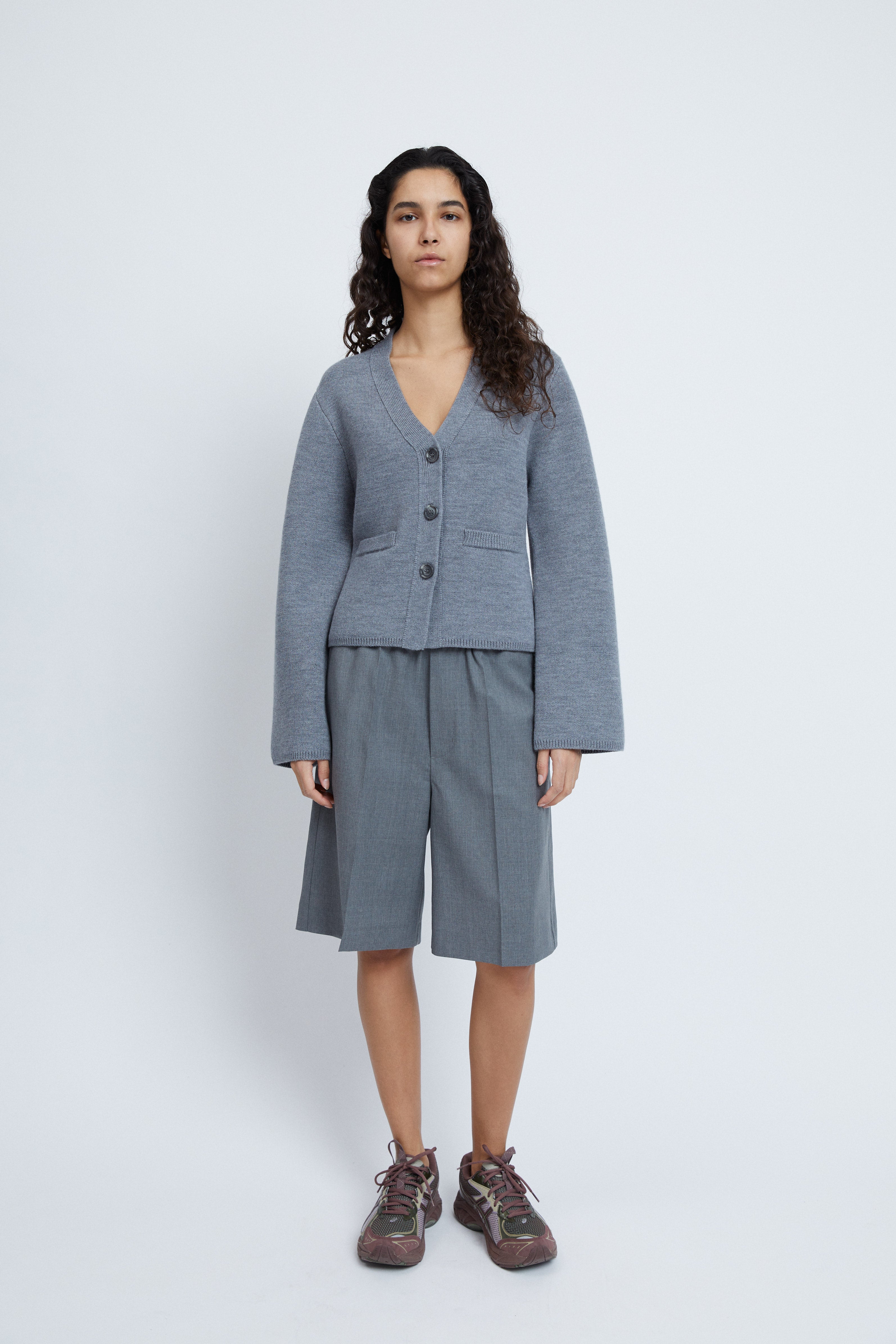 Greta Cardigan in Soft merino wool