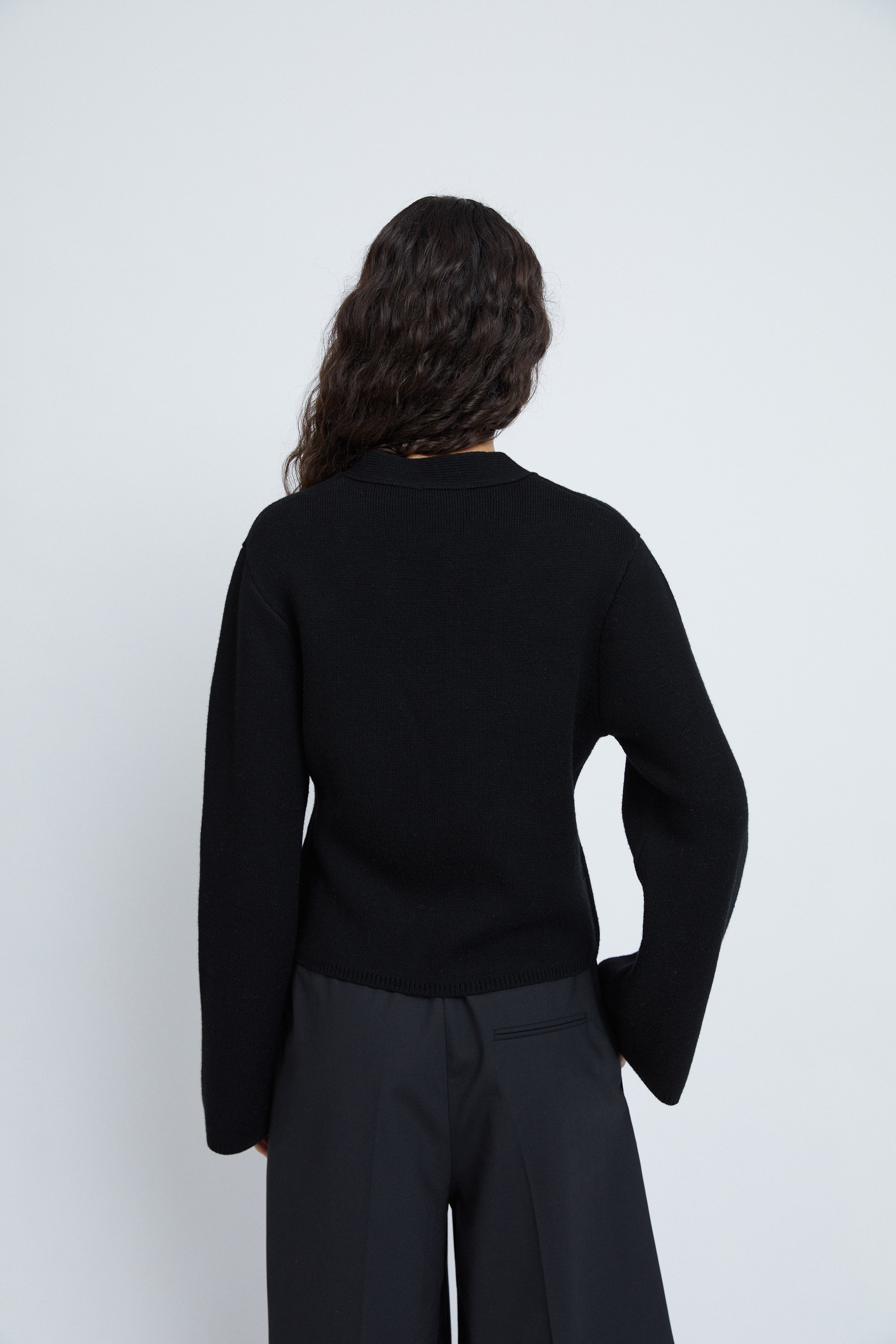 Greta Cardigan in Soft merino wool