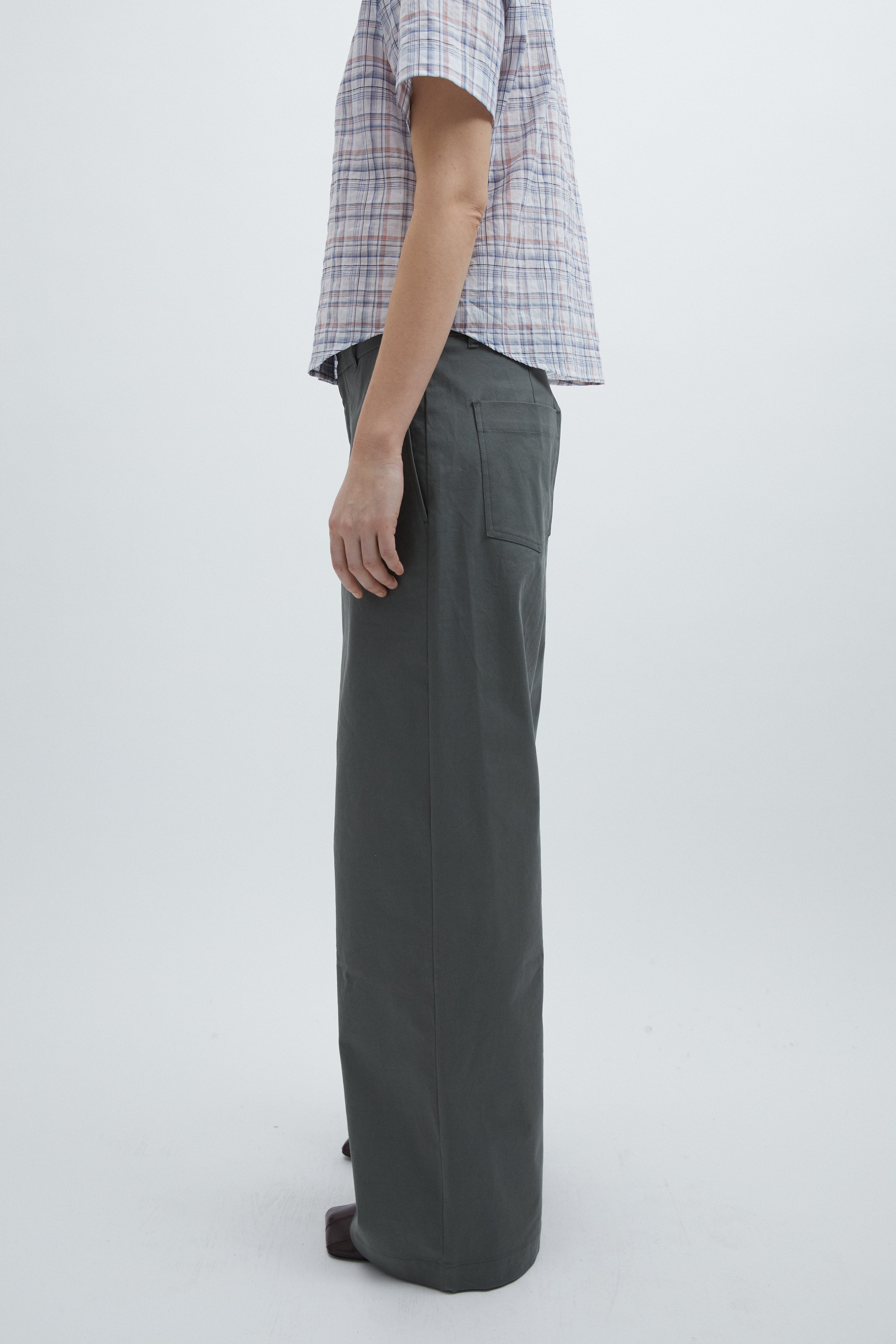 Liv pants in Khaki twill