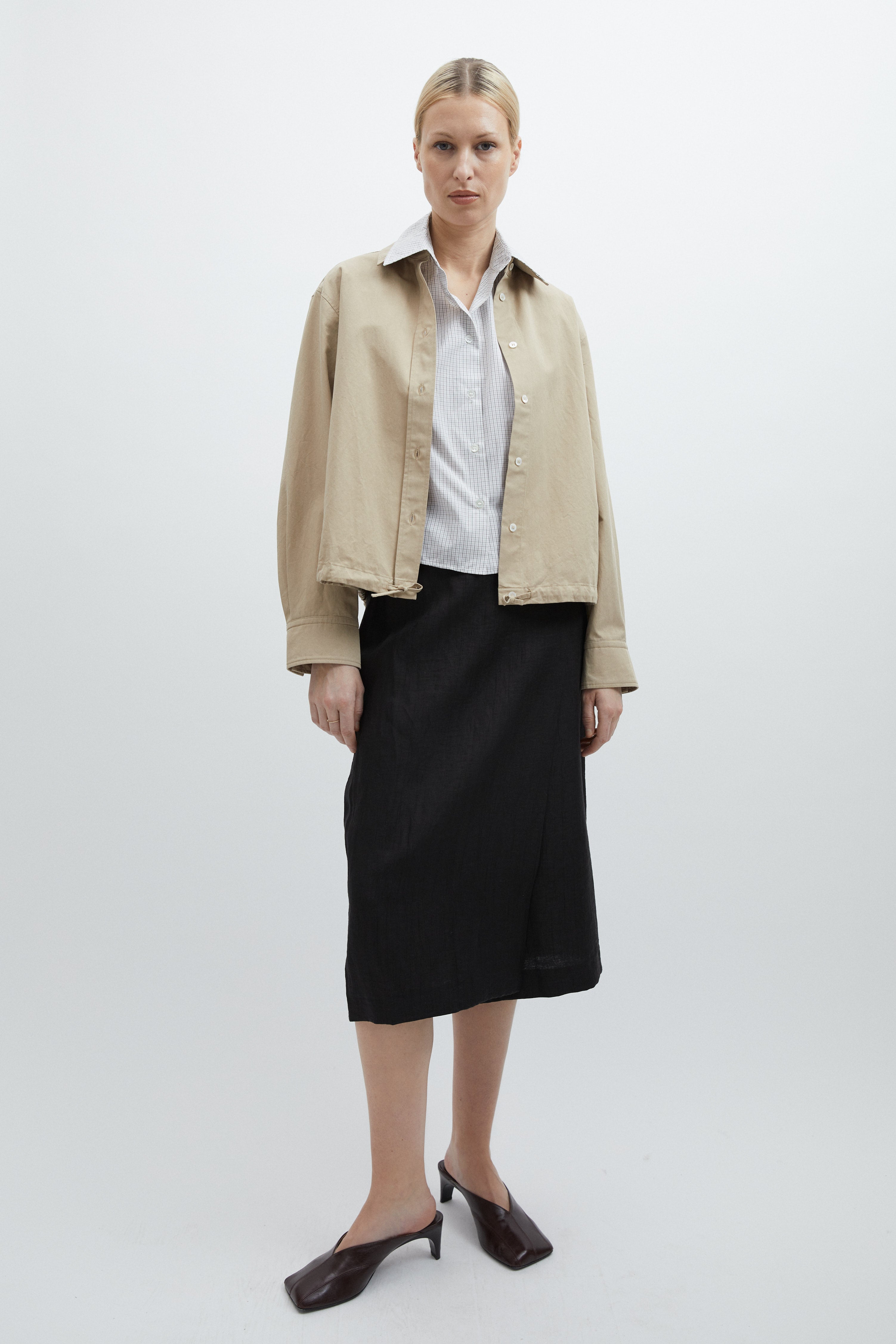 Uma shirt in Torino sand