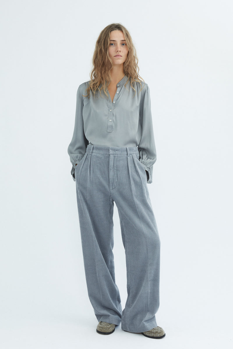 Lia Pants - Corduroy - Grey