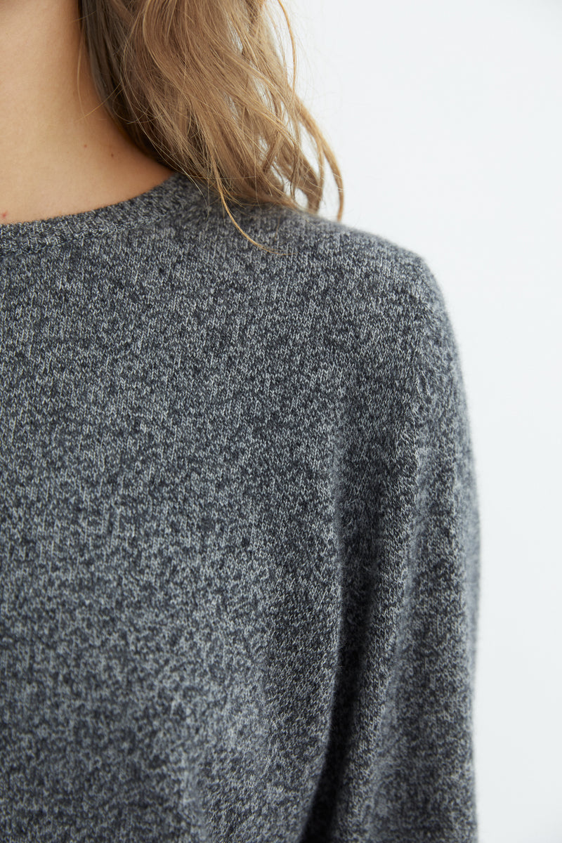 Gigi knit - 100% Cashmere - Pebble