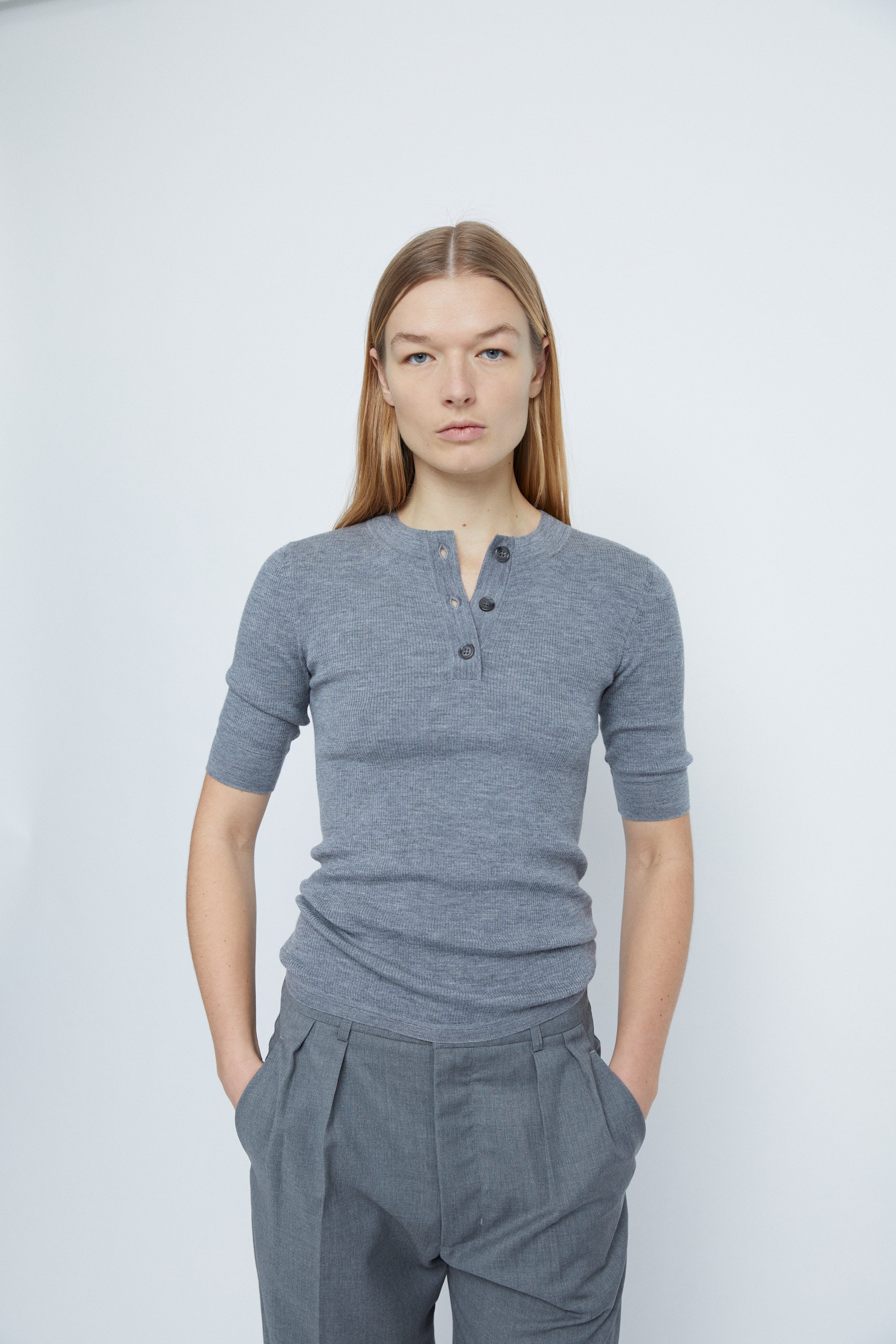 Lior polo knit in Luxury Merino Wool