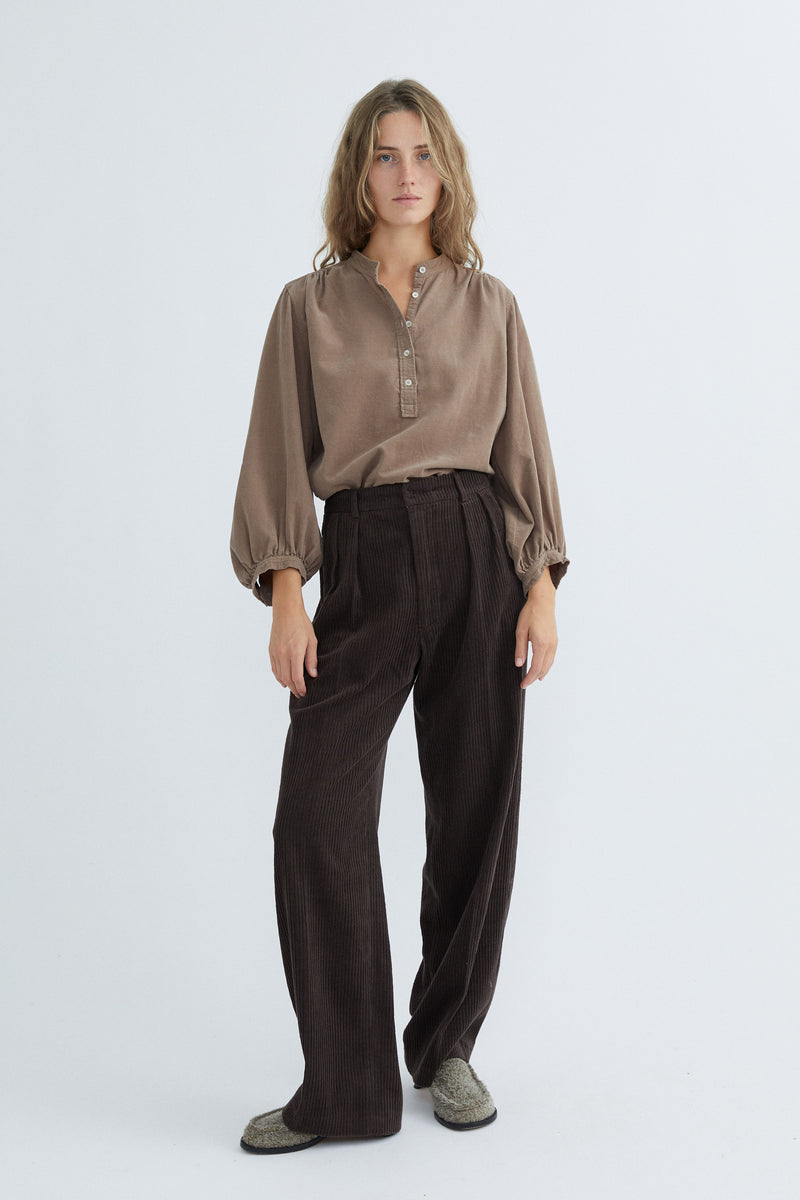 Lia Pants - Corduroy - Brown