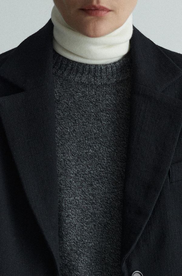 Lilja Turtleneck - Soft Merino - Winter White