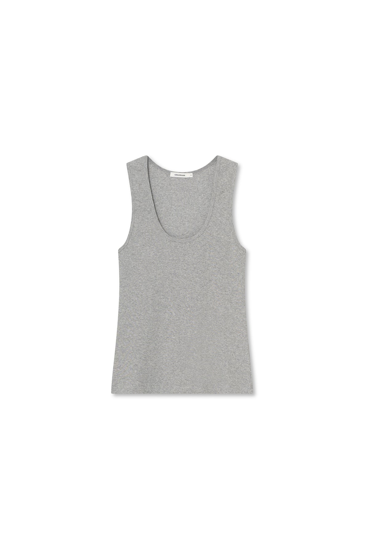 Abbi tank top in Organic cotton rib