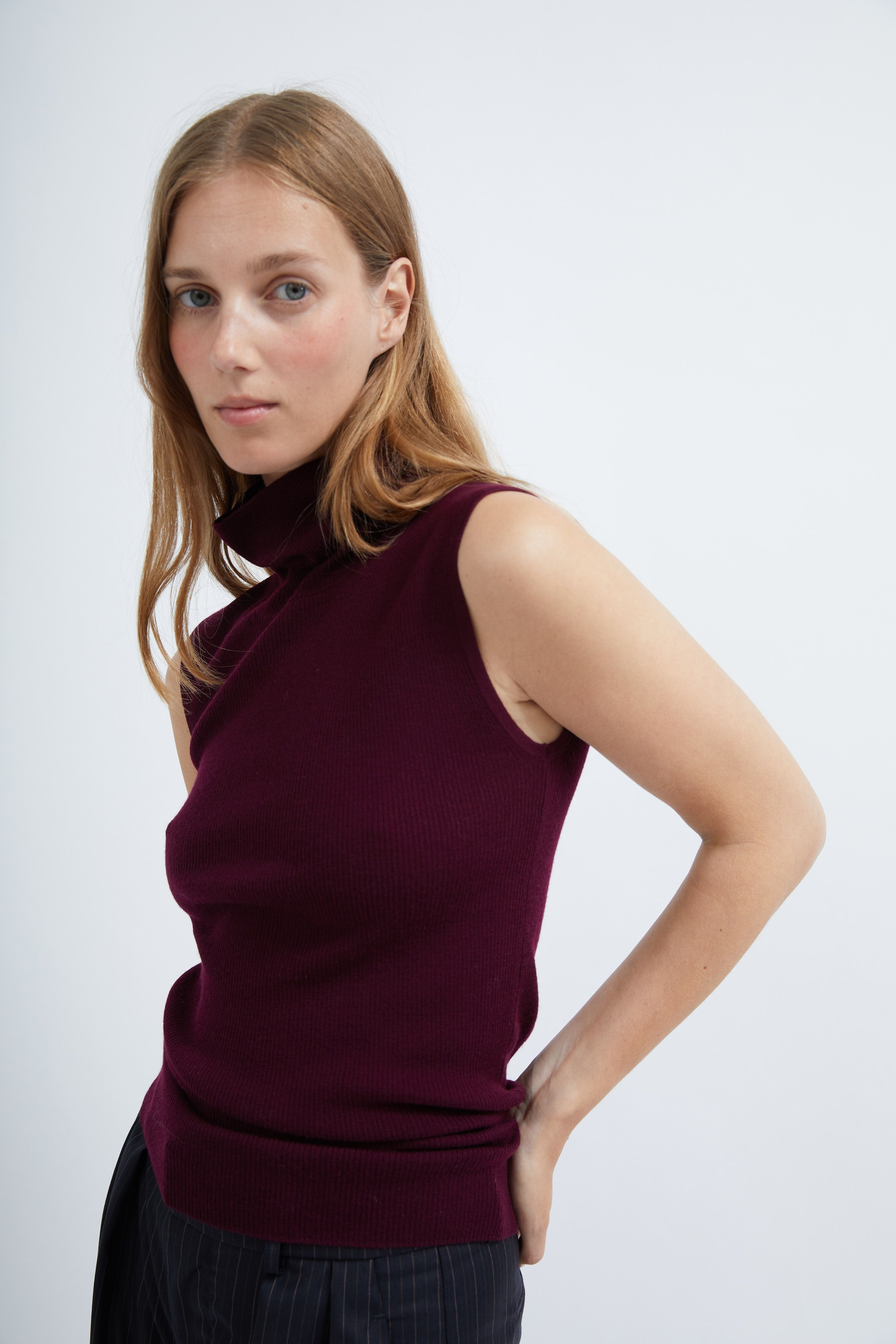 Kim knit in Wine